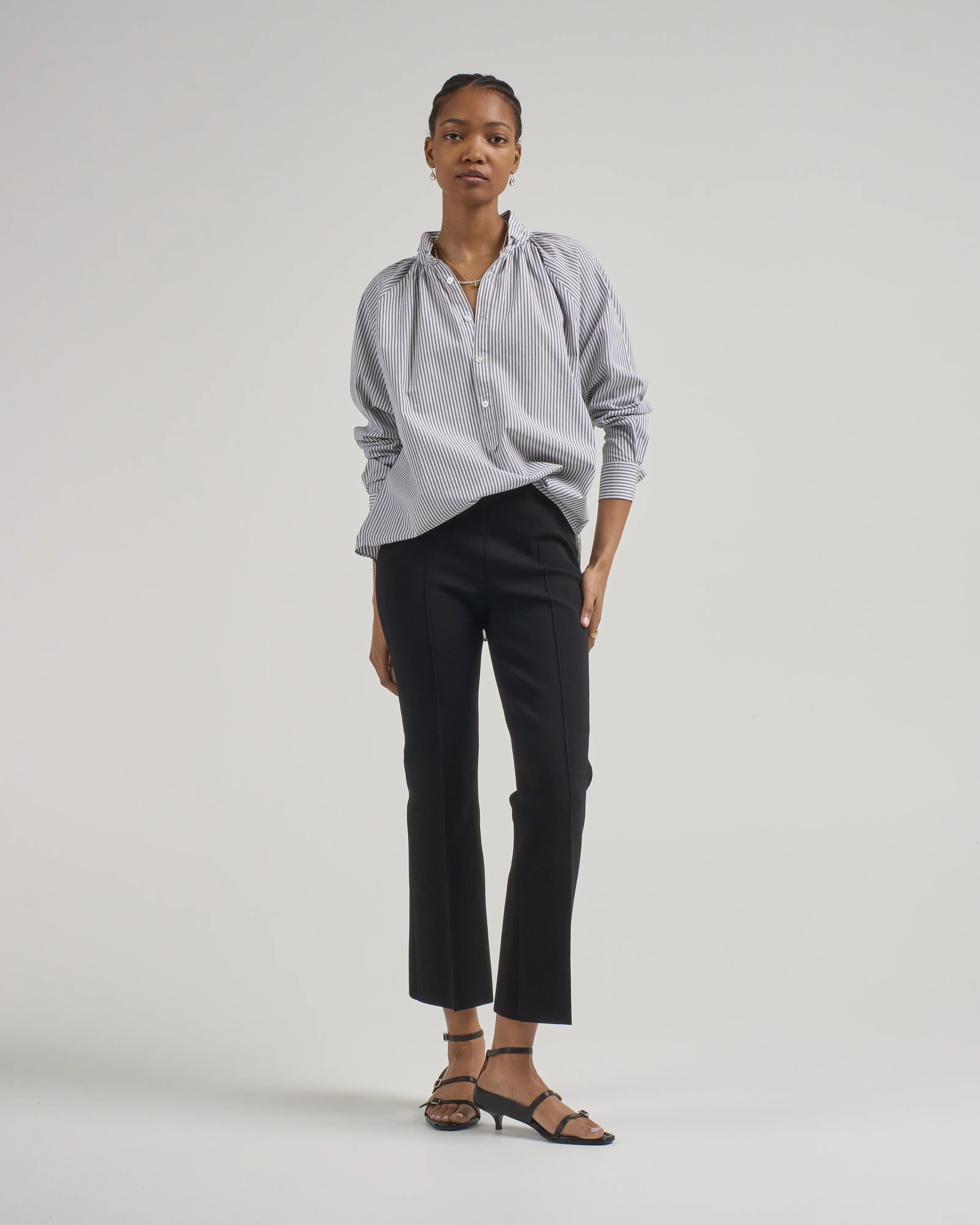 tonal stripe kick pant - Image 5