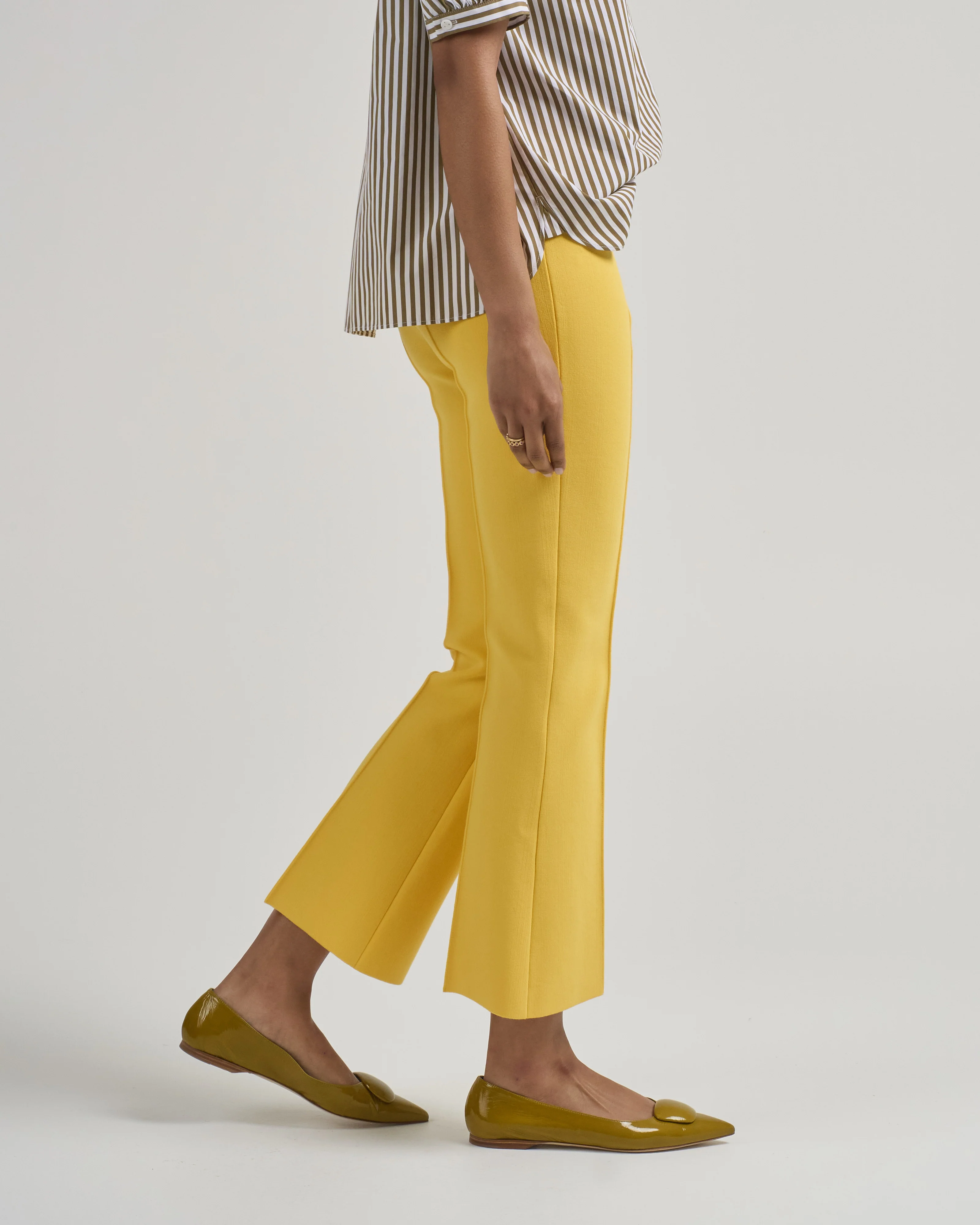 tonal stripe kick pant - Image 3