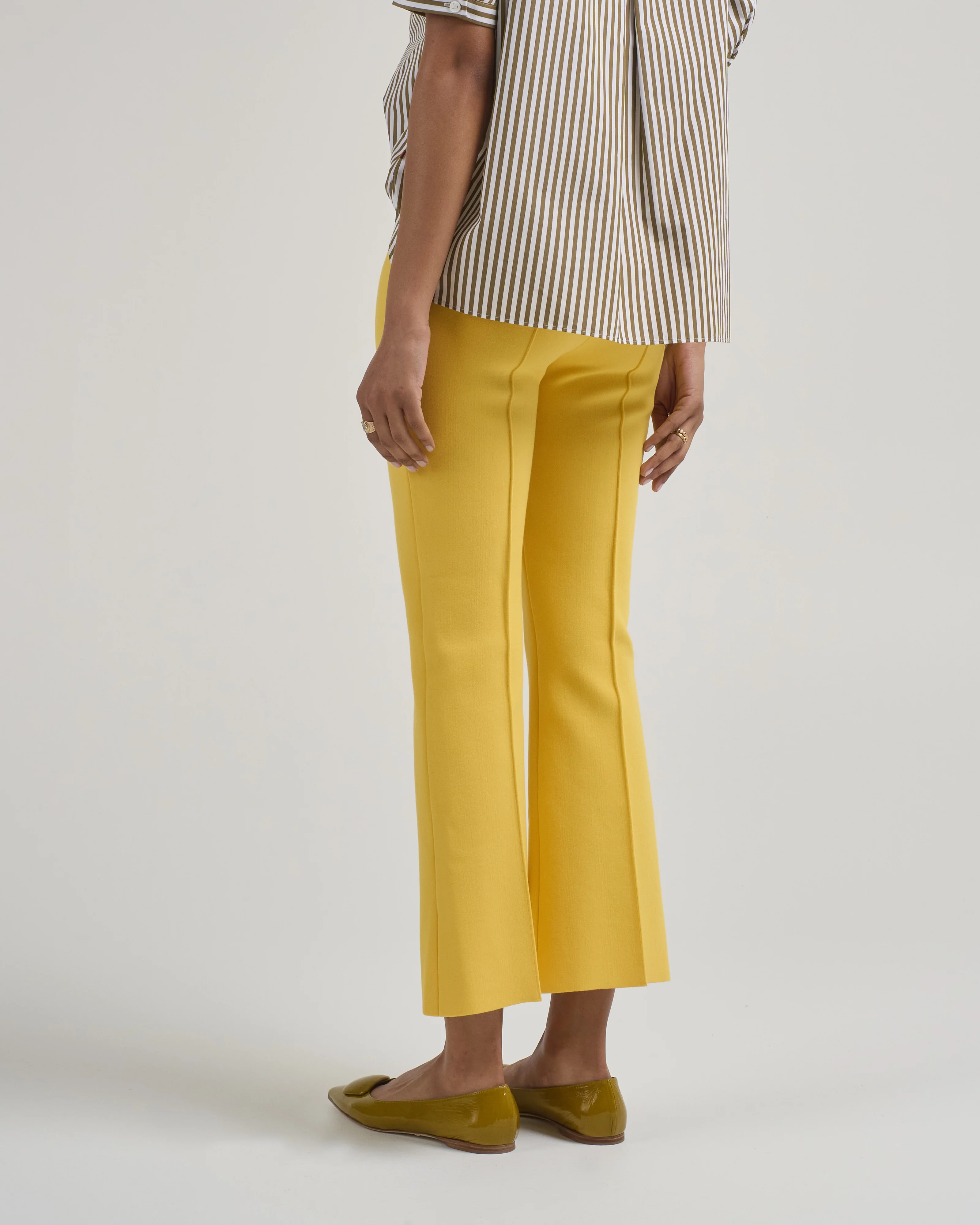 tonal stripe kick pant - Image 4