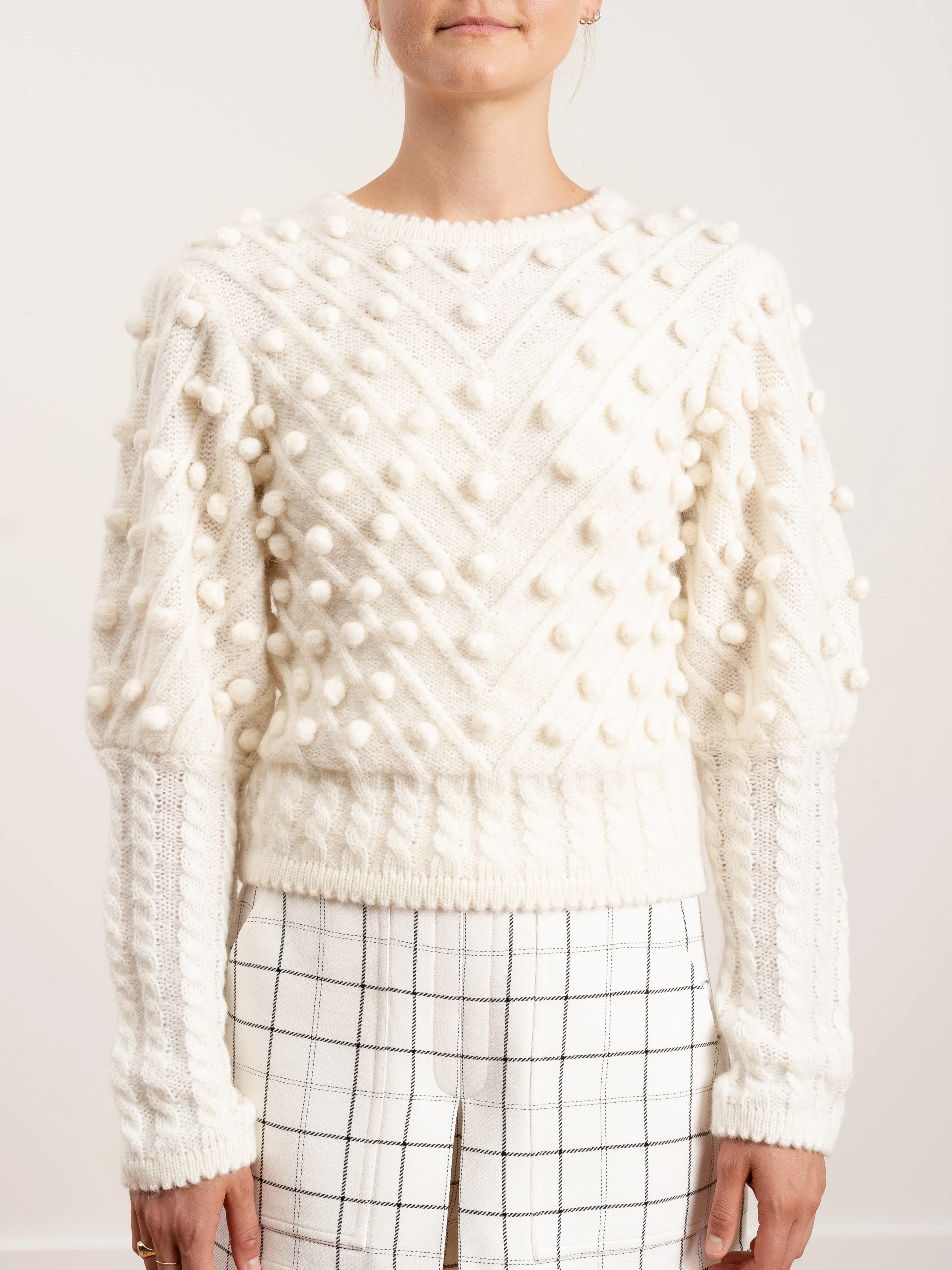 popcorn pullover sweater - Image 5