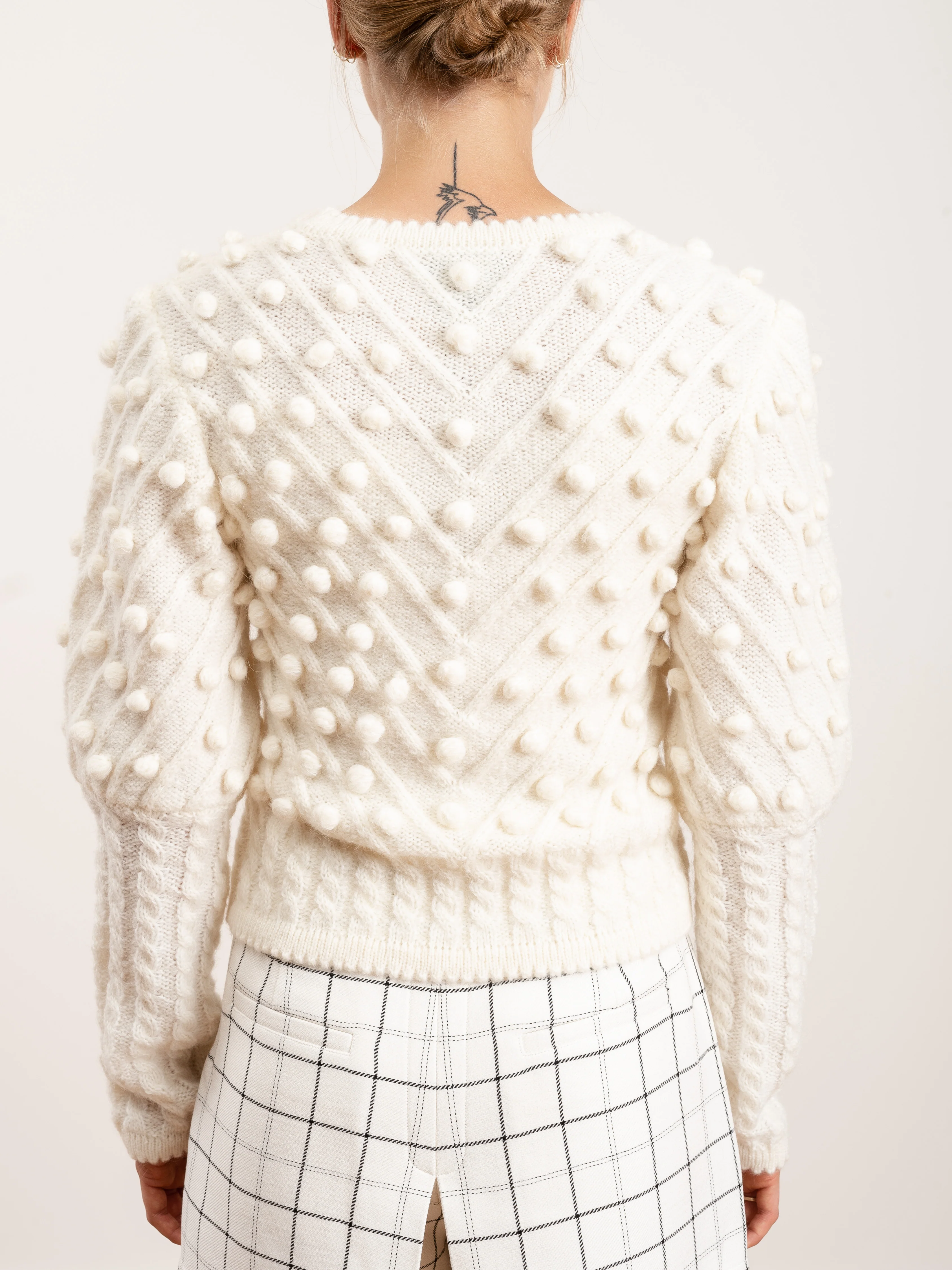 popcorn pullover sweater - Image 7