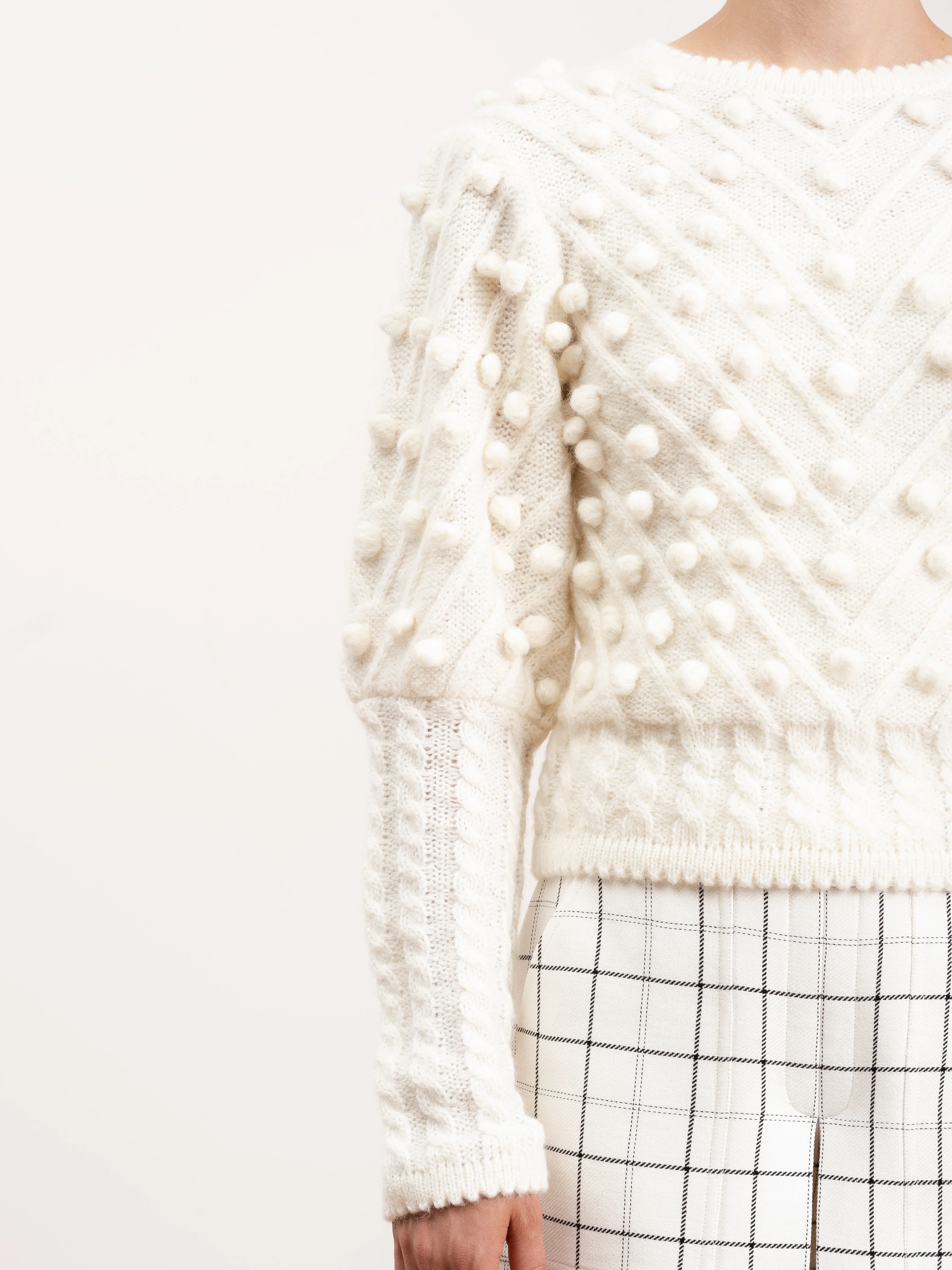 popcorn pullover sweater - Image 8