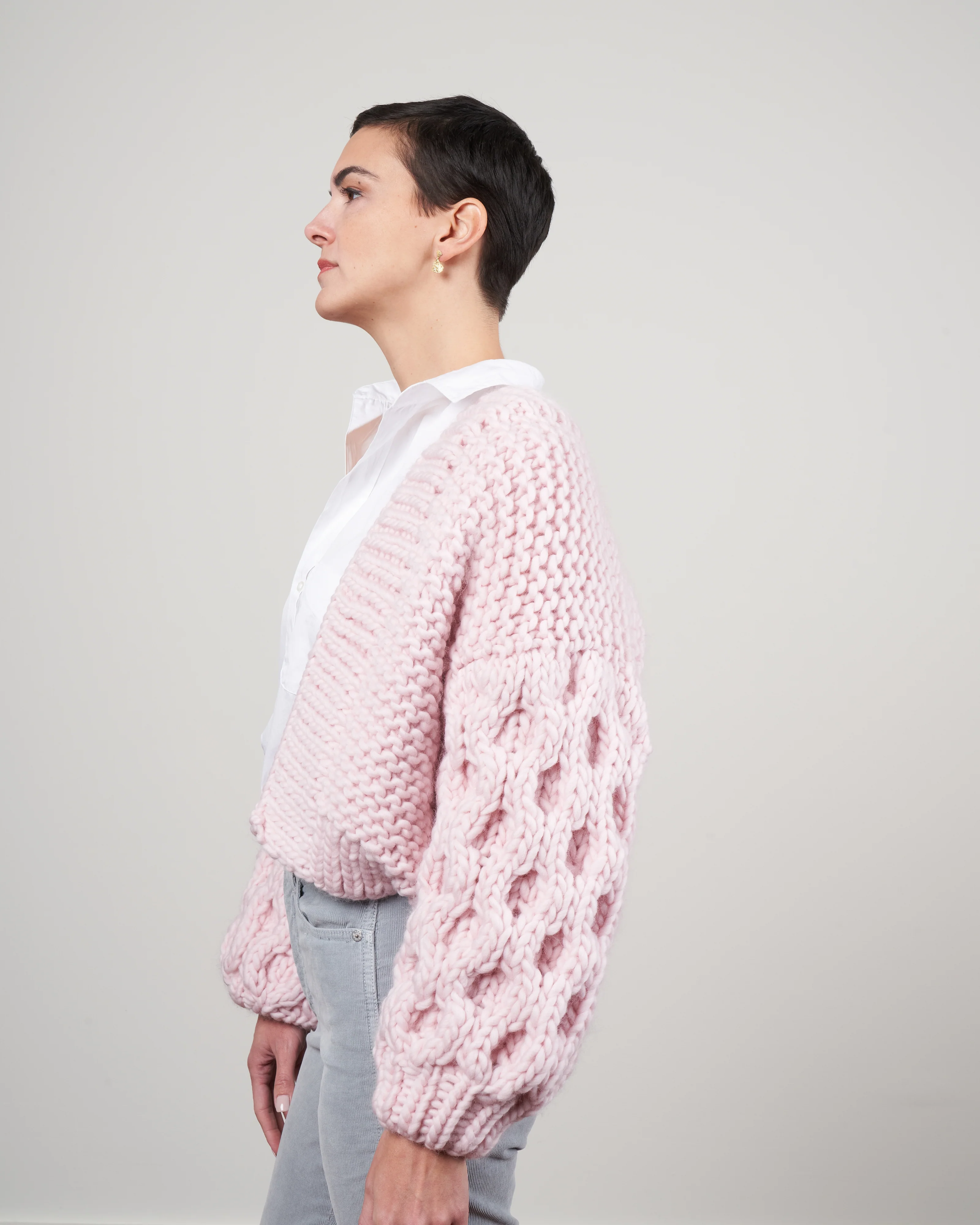 chunky honey bomber - pink - Image 3