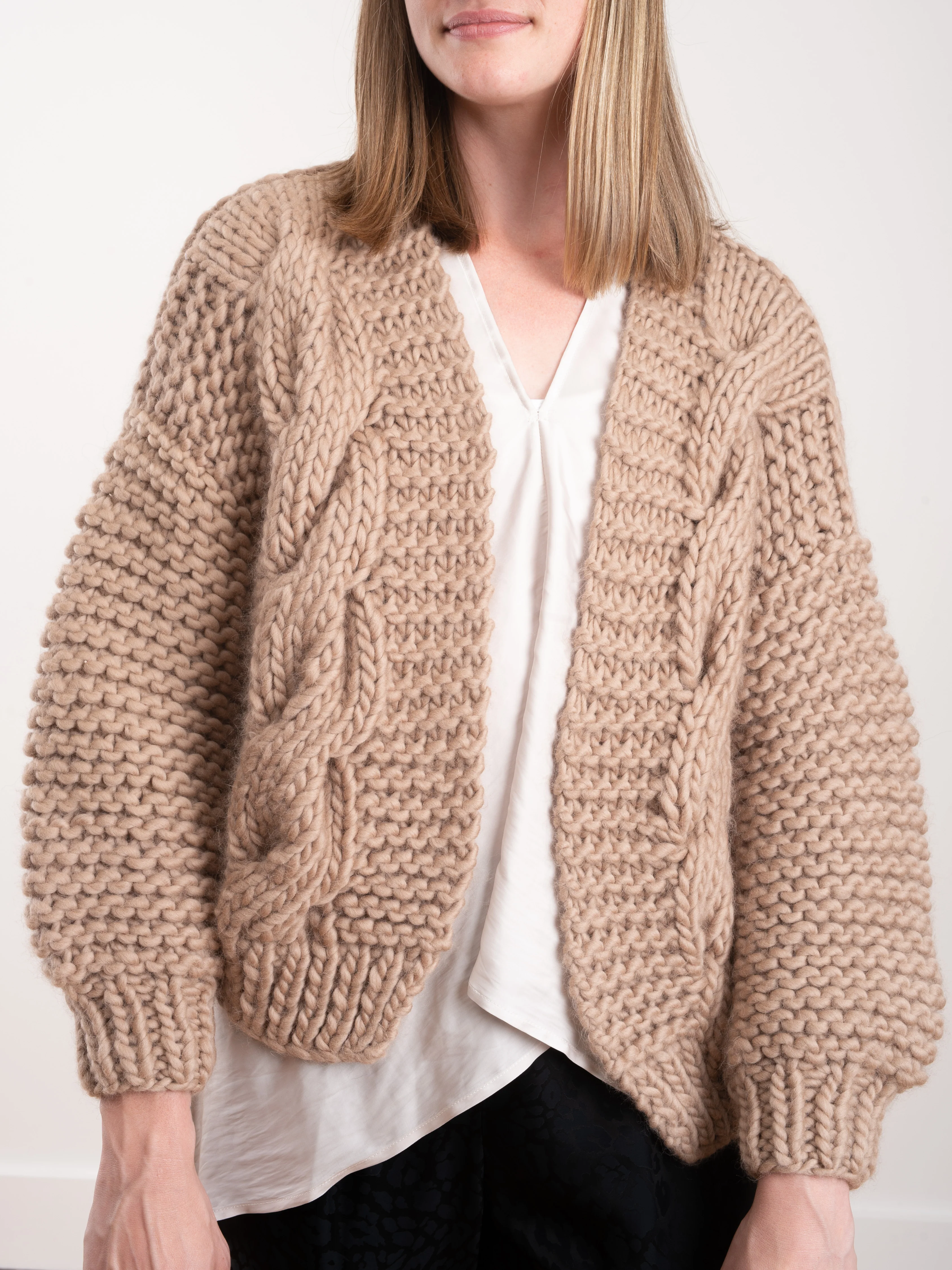 diamond bomber - taupe - Image 3