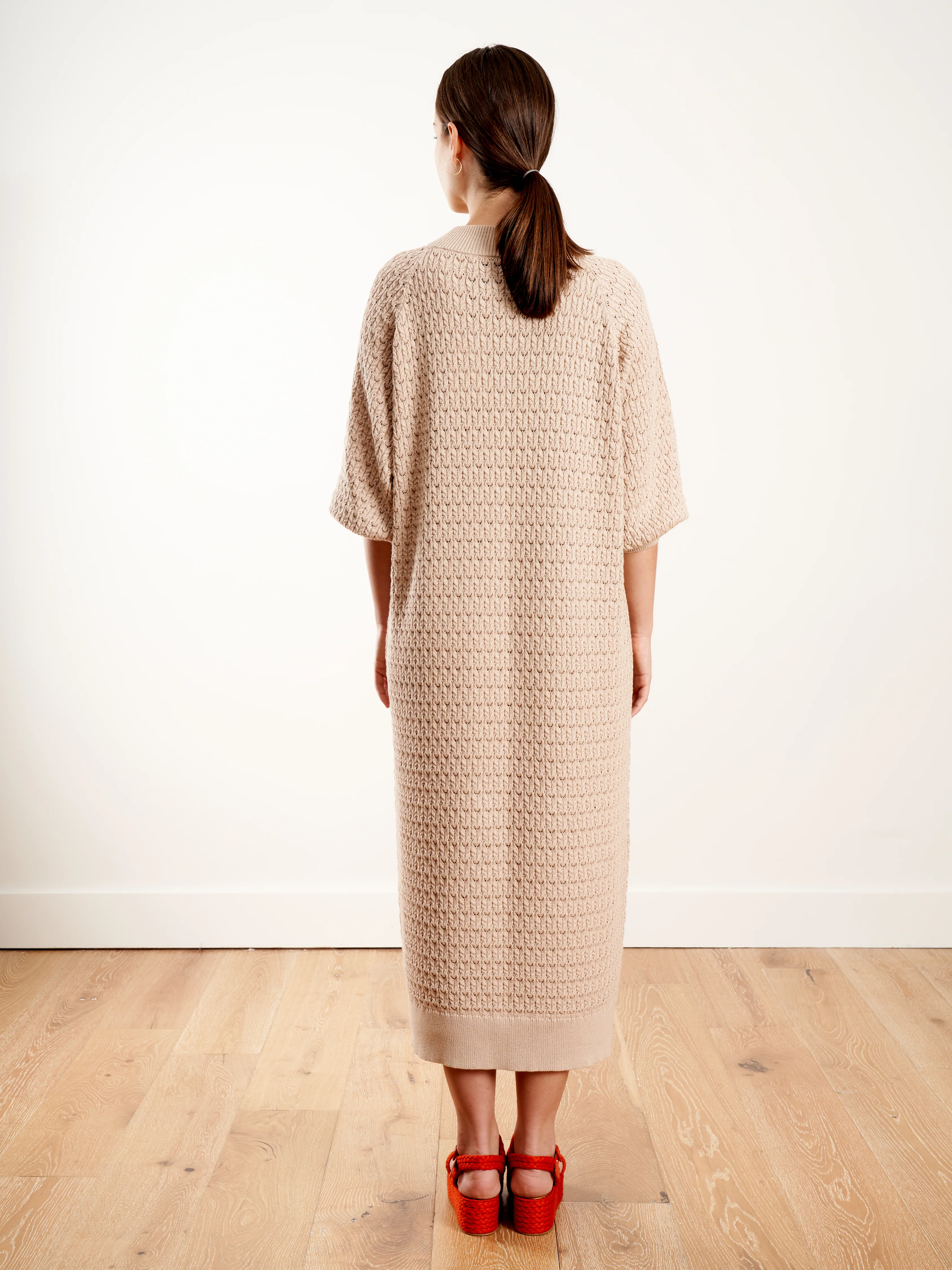 lace dress - light sand - Image 4