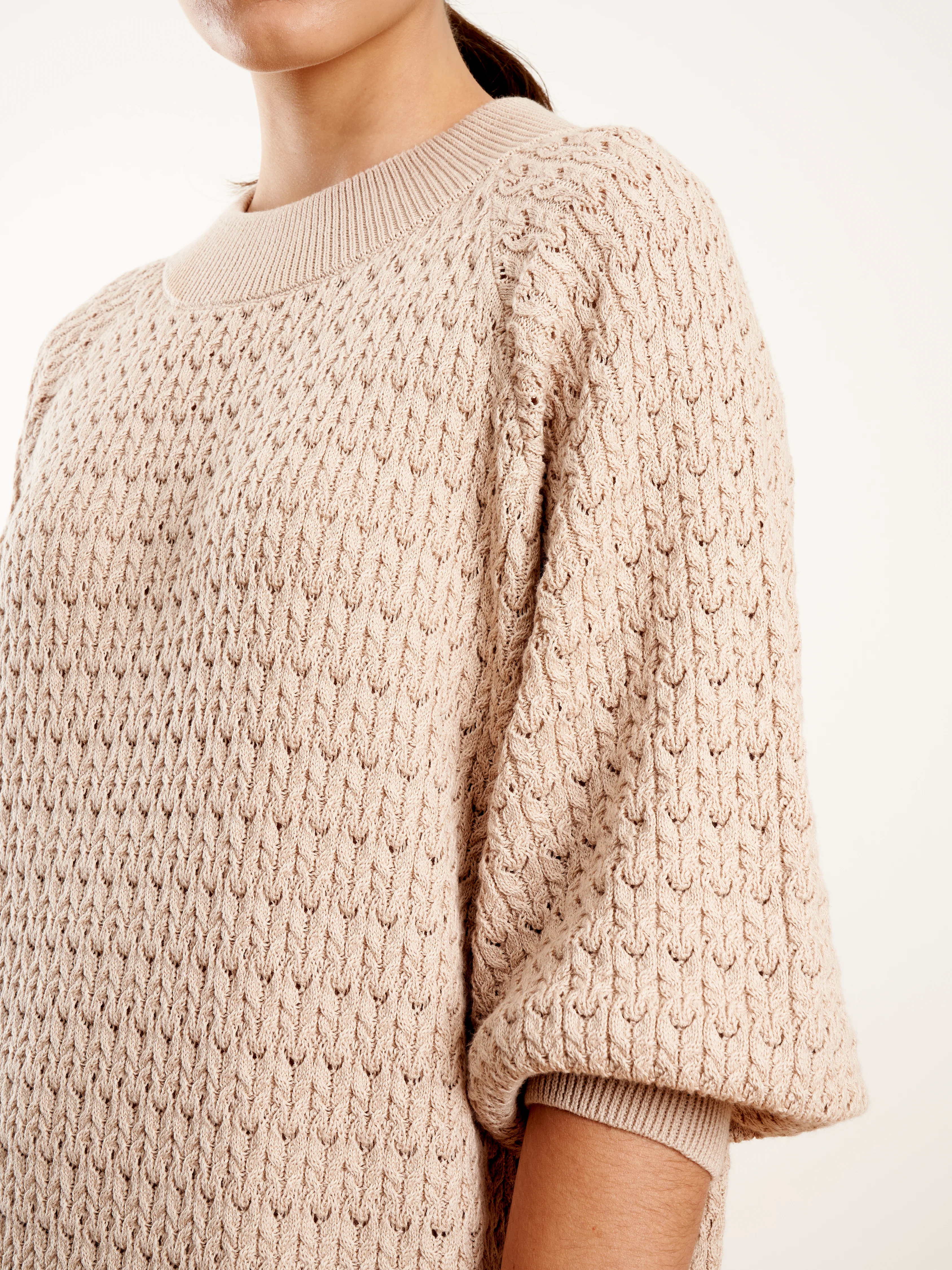 lace dress - light sand - Image 5
