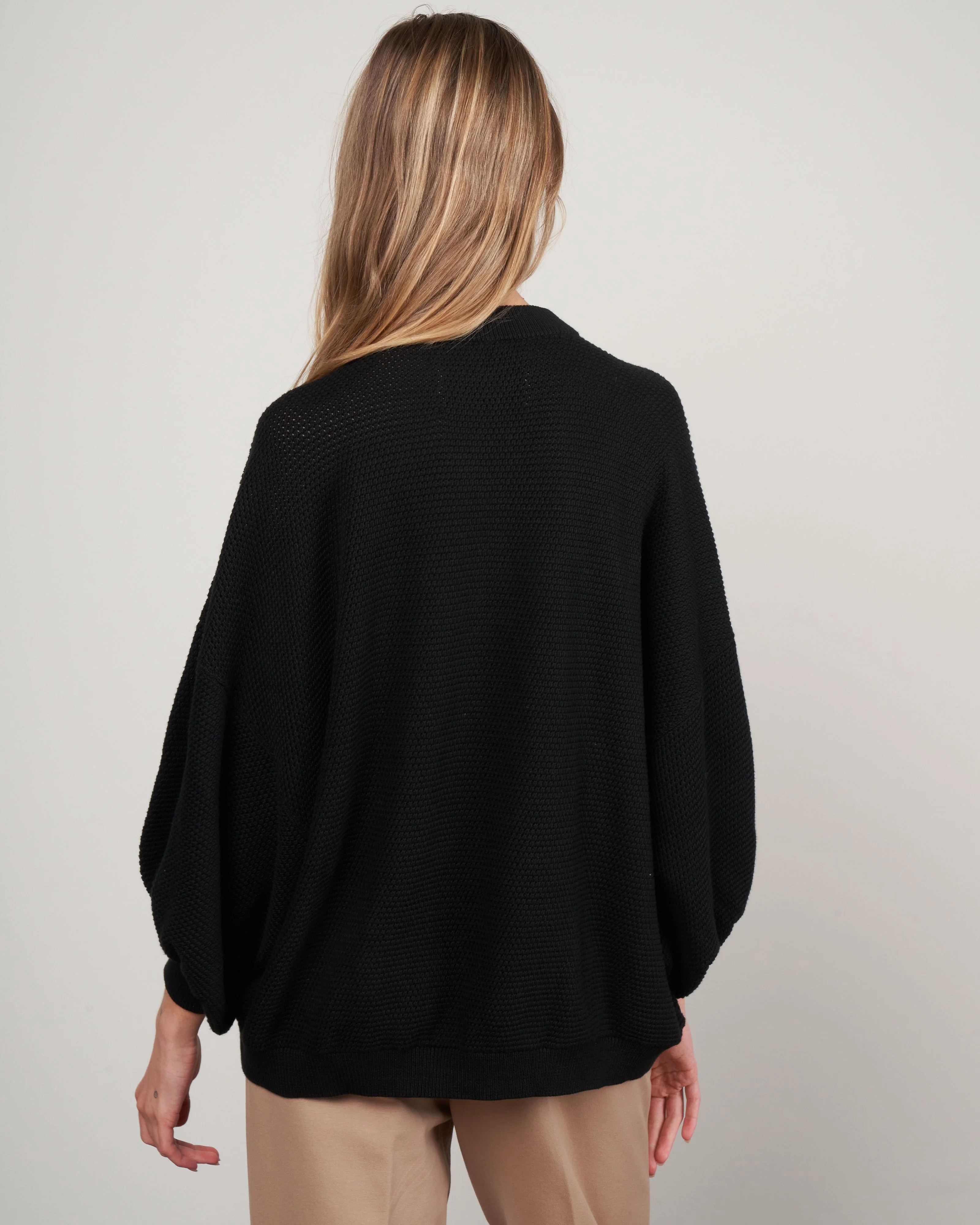 light sleeve jumper - black - Image 4