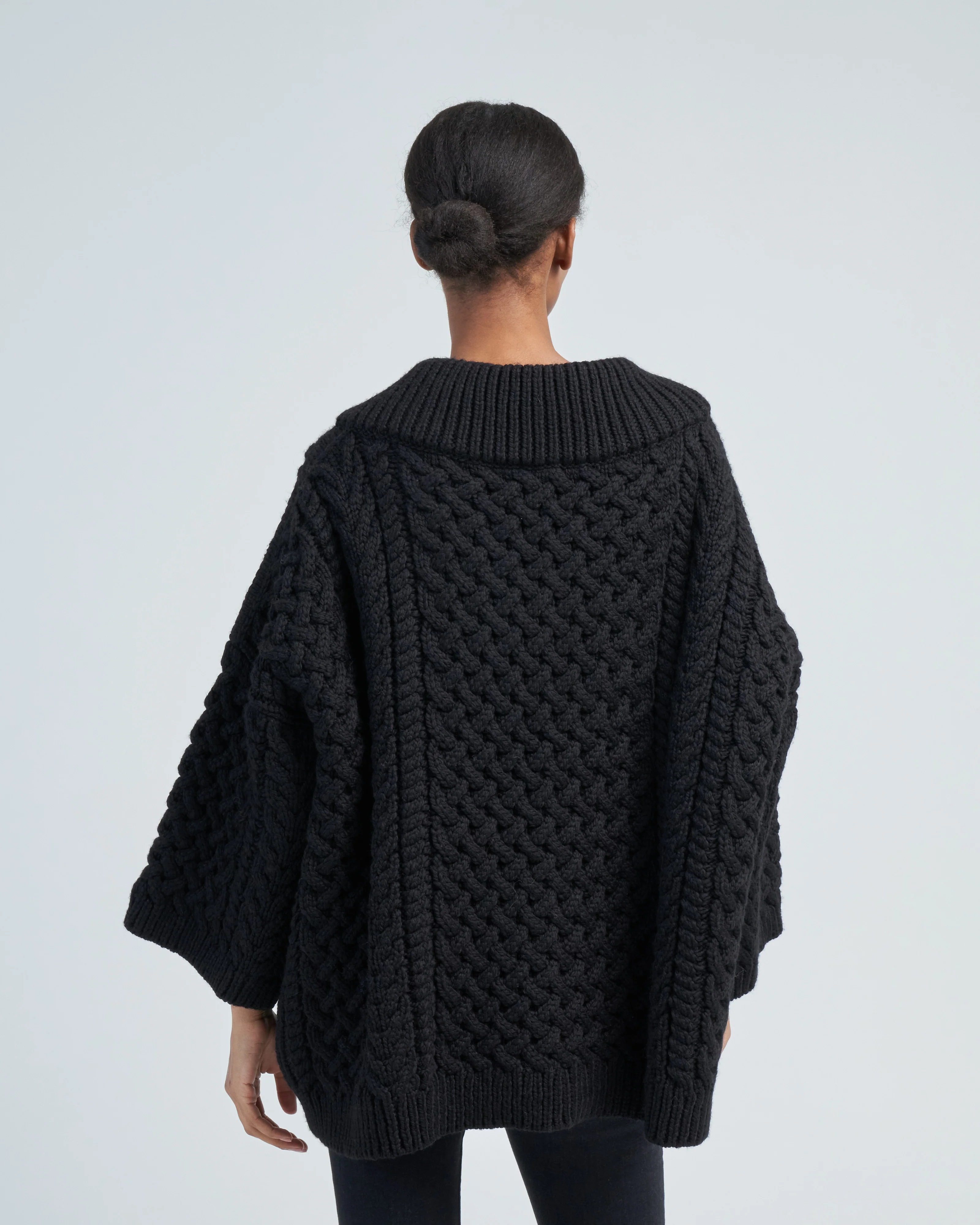 maxi v neck jumper - Image 4