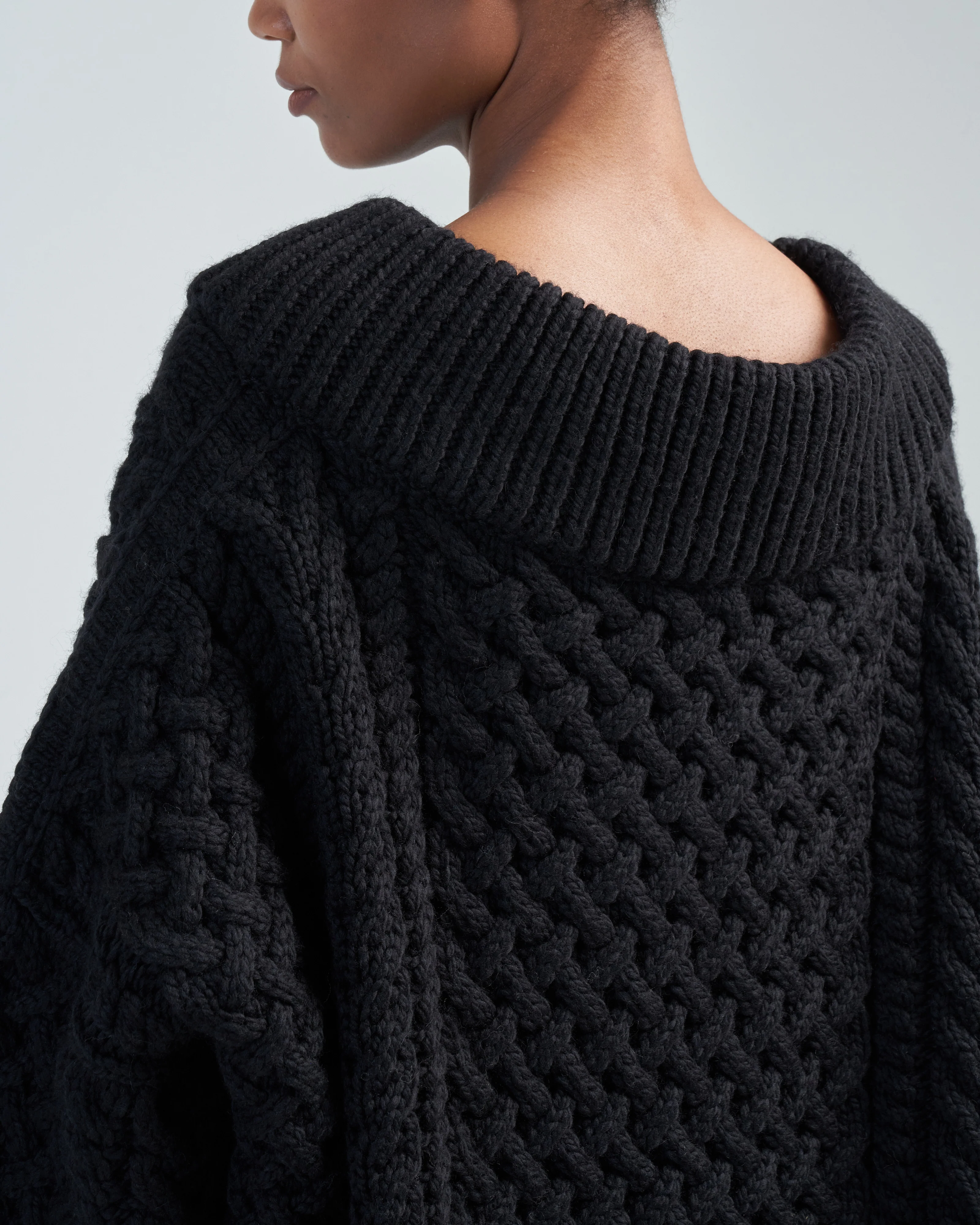maxi v neck jumper - Image 5