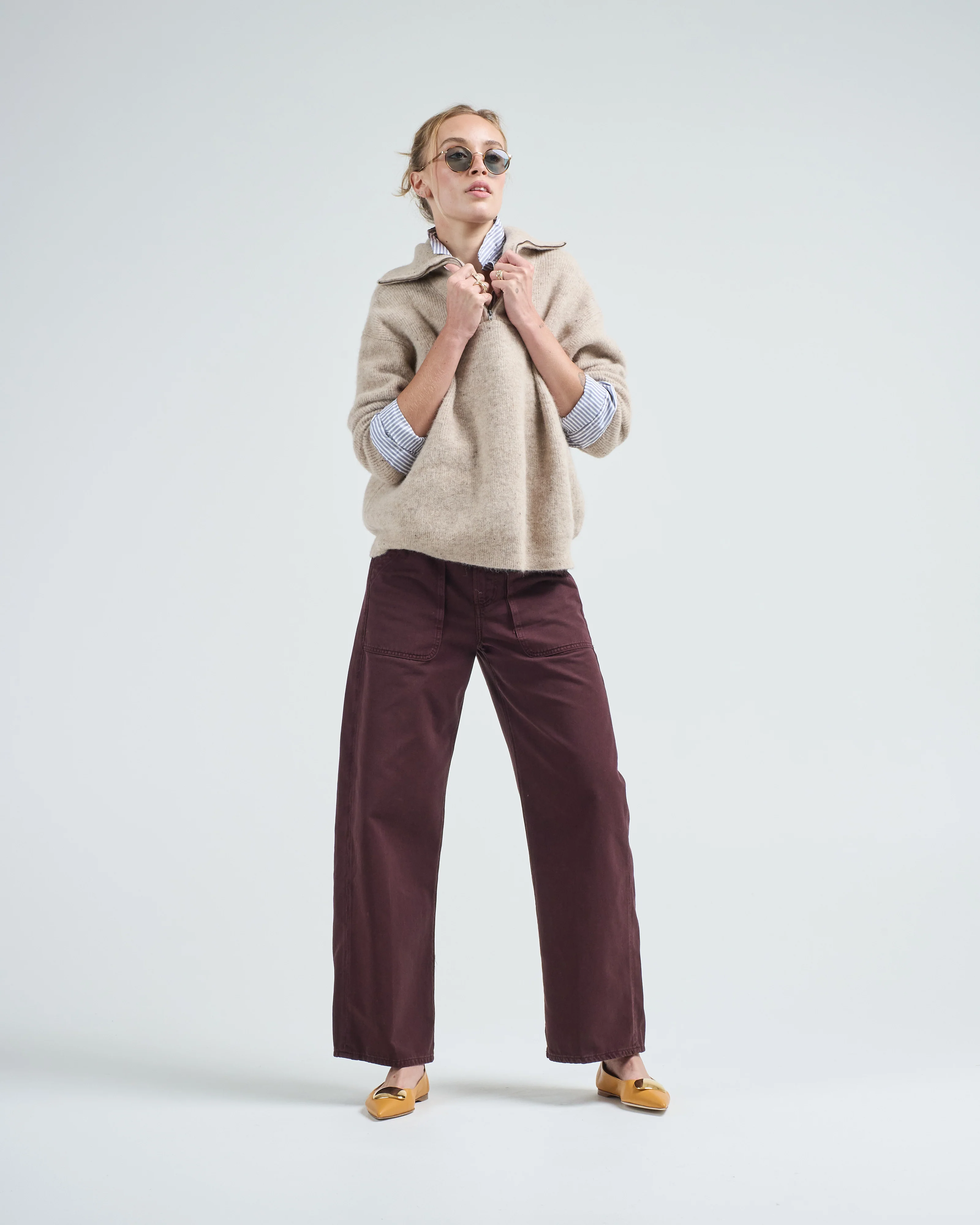 tea zip-up jumper - Image 2