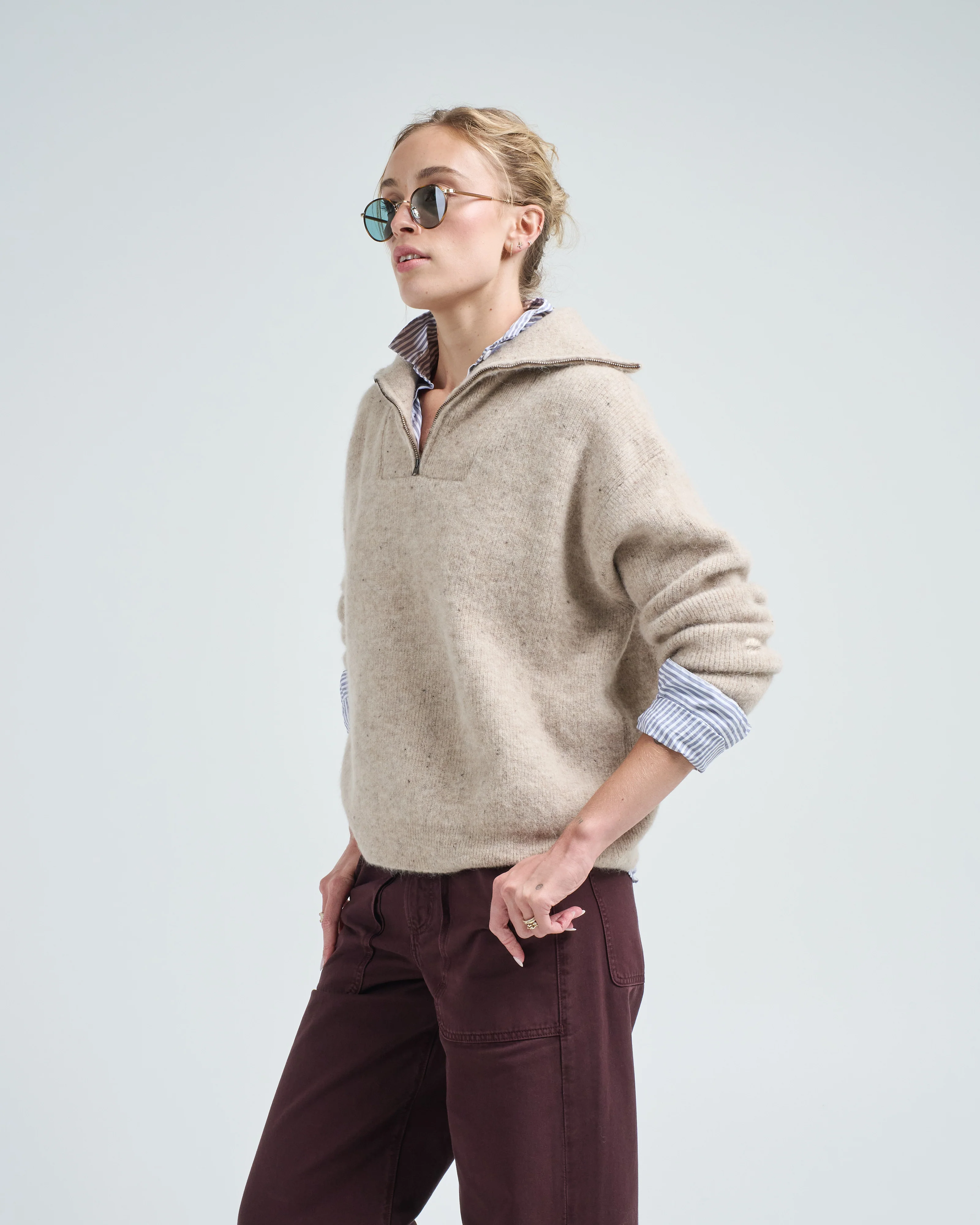 tea zip-up jumper - Image 4