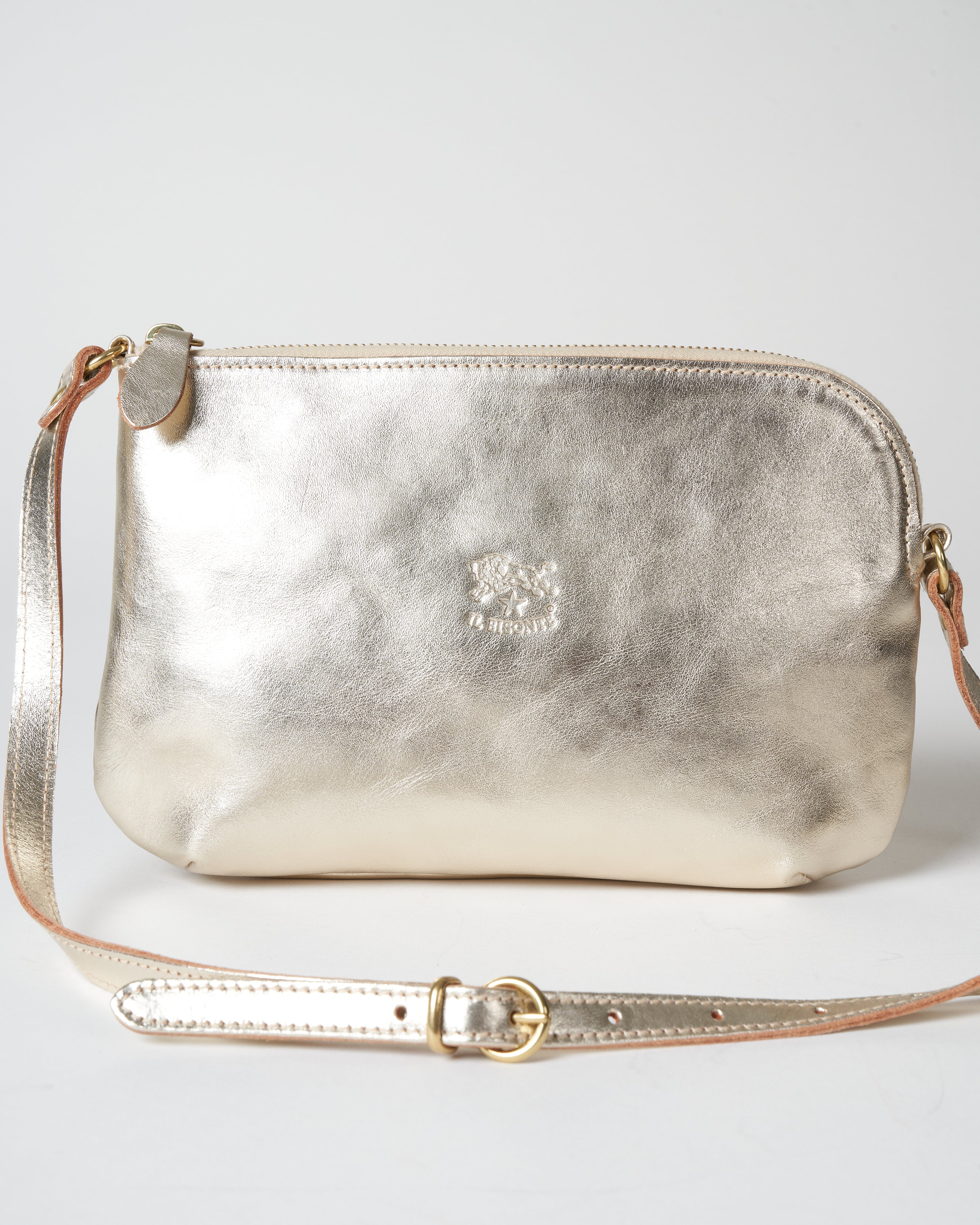 calf handbag - platino - Image 2