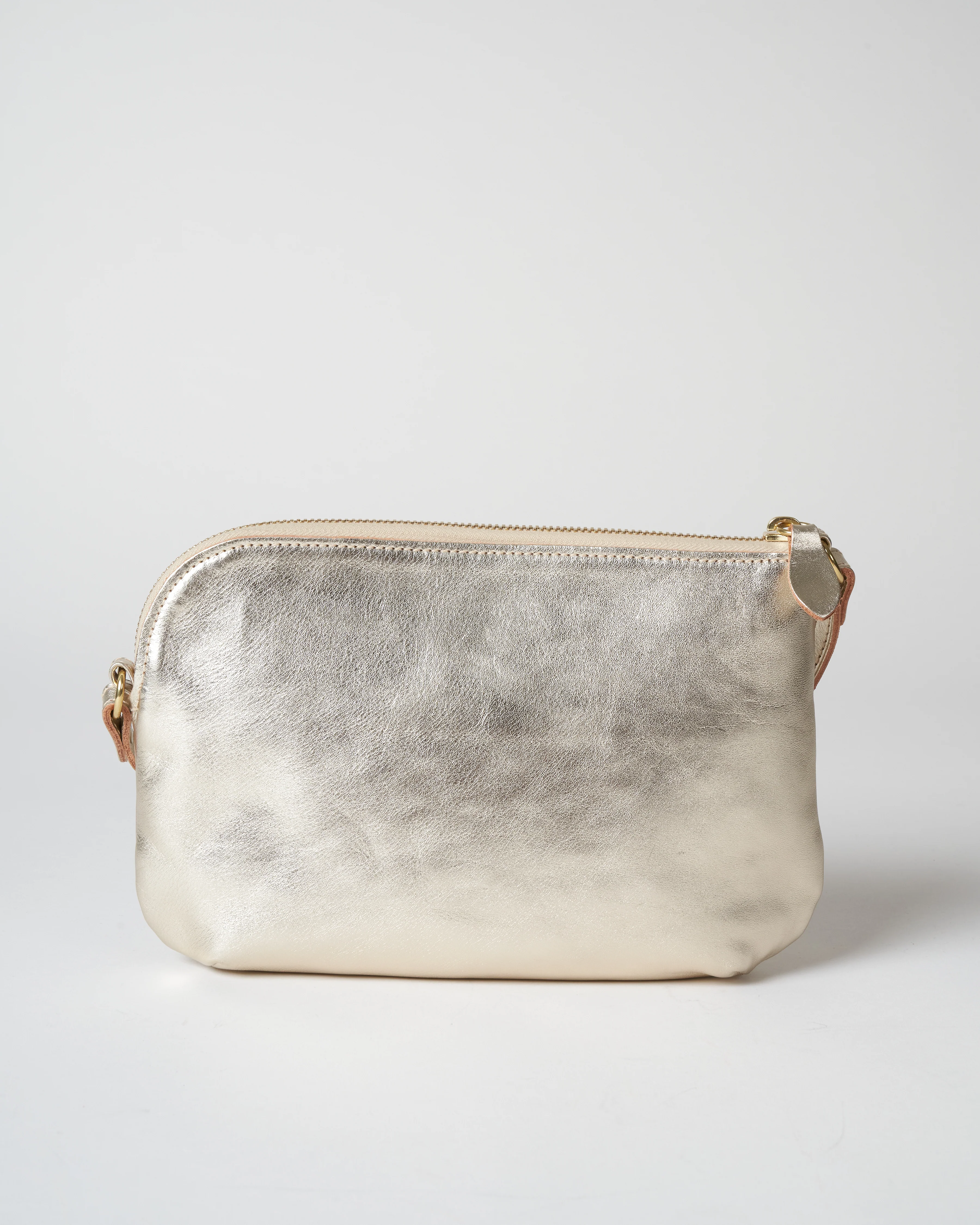 calf handbag - platino - Image 3