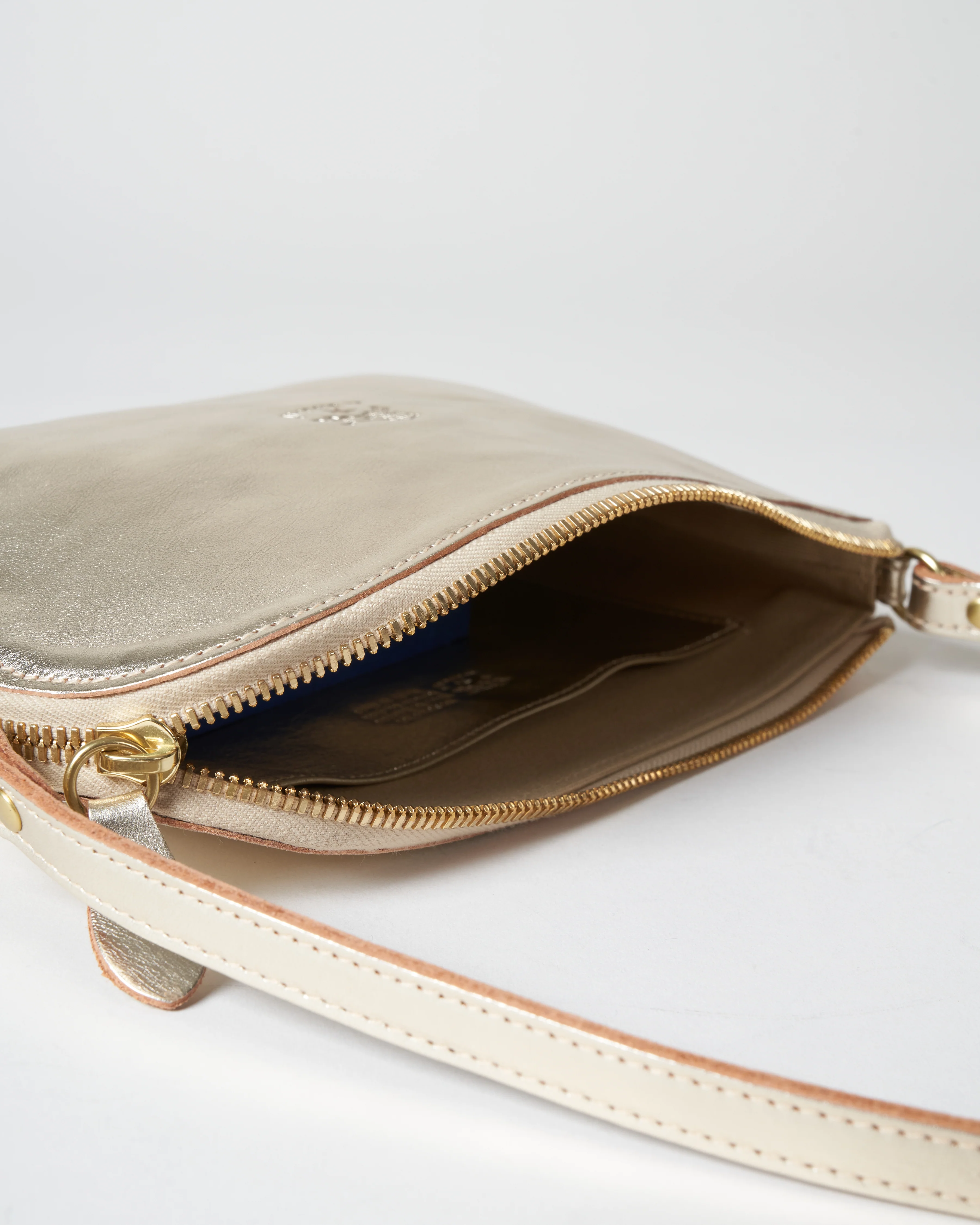 calf handbag - platino - Image 5