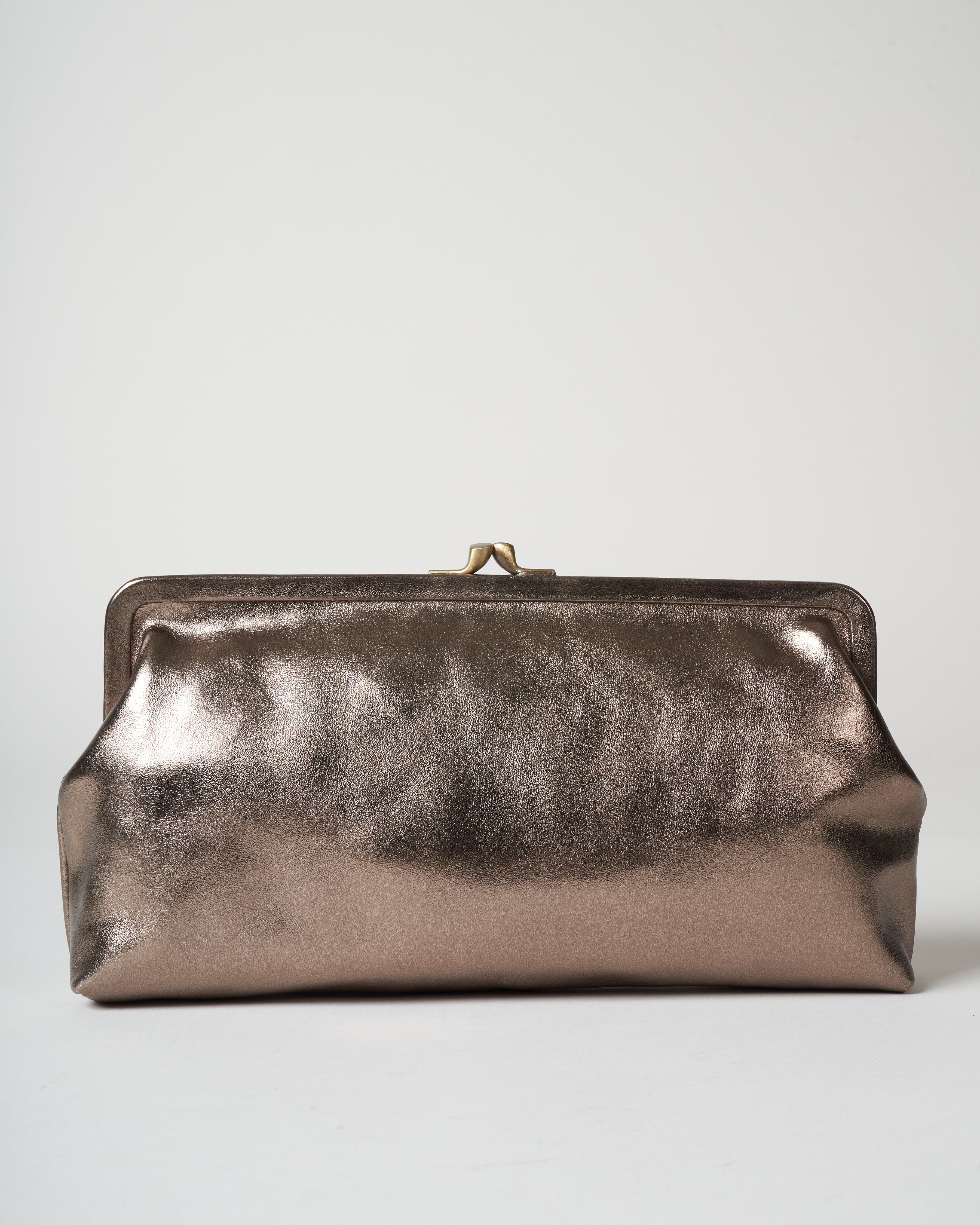 clutch bag - bronze - Image 2