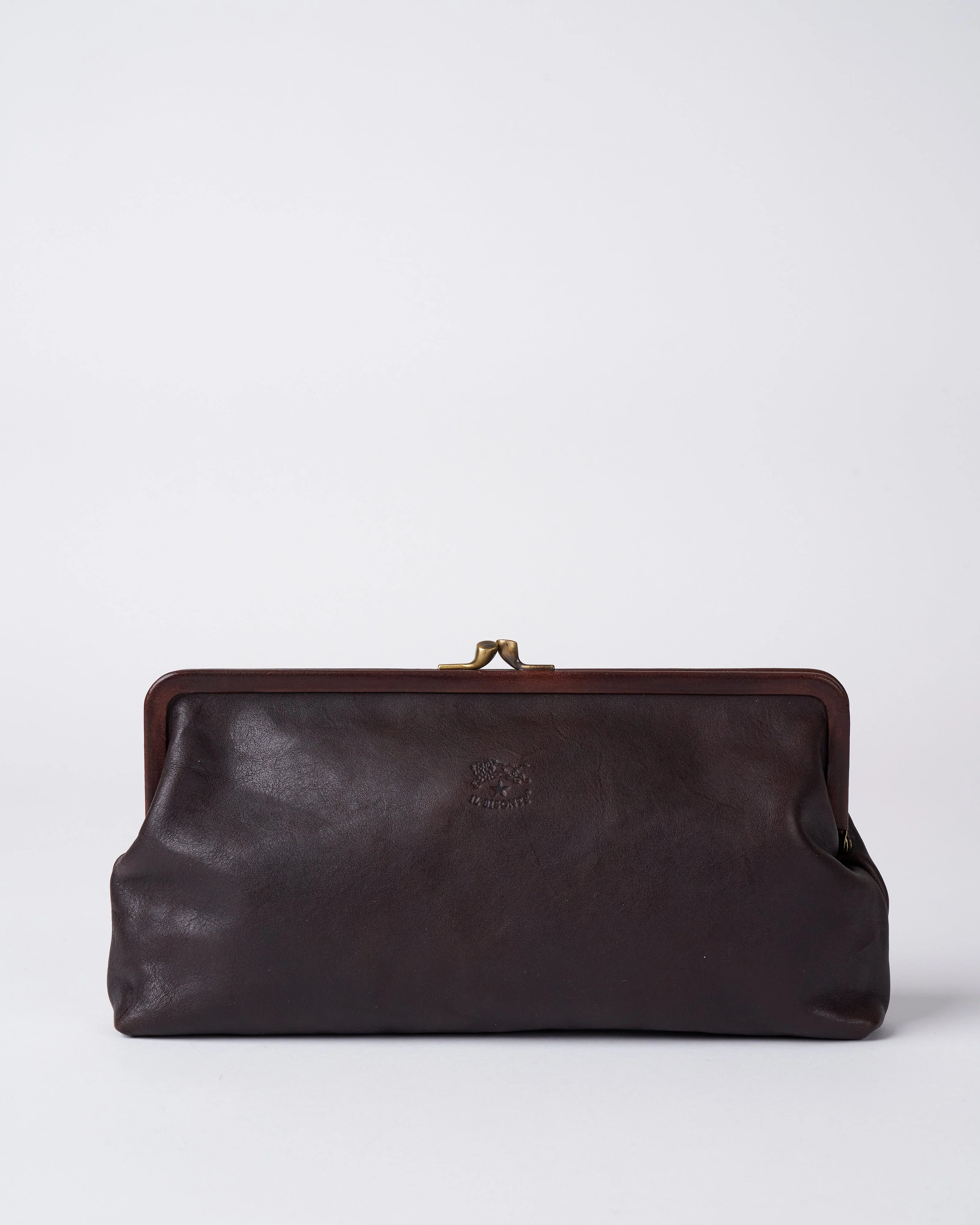 clutch bag classic - caffe