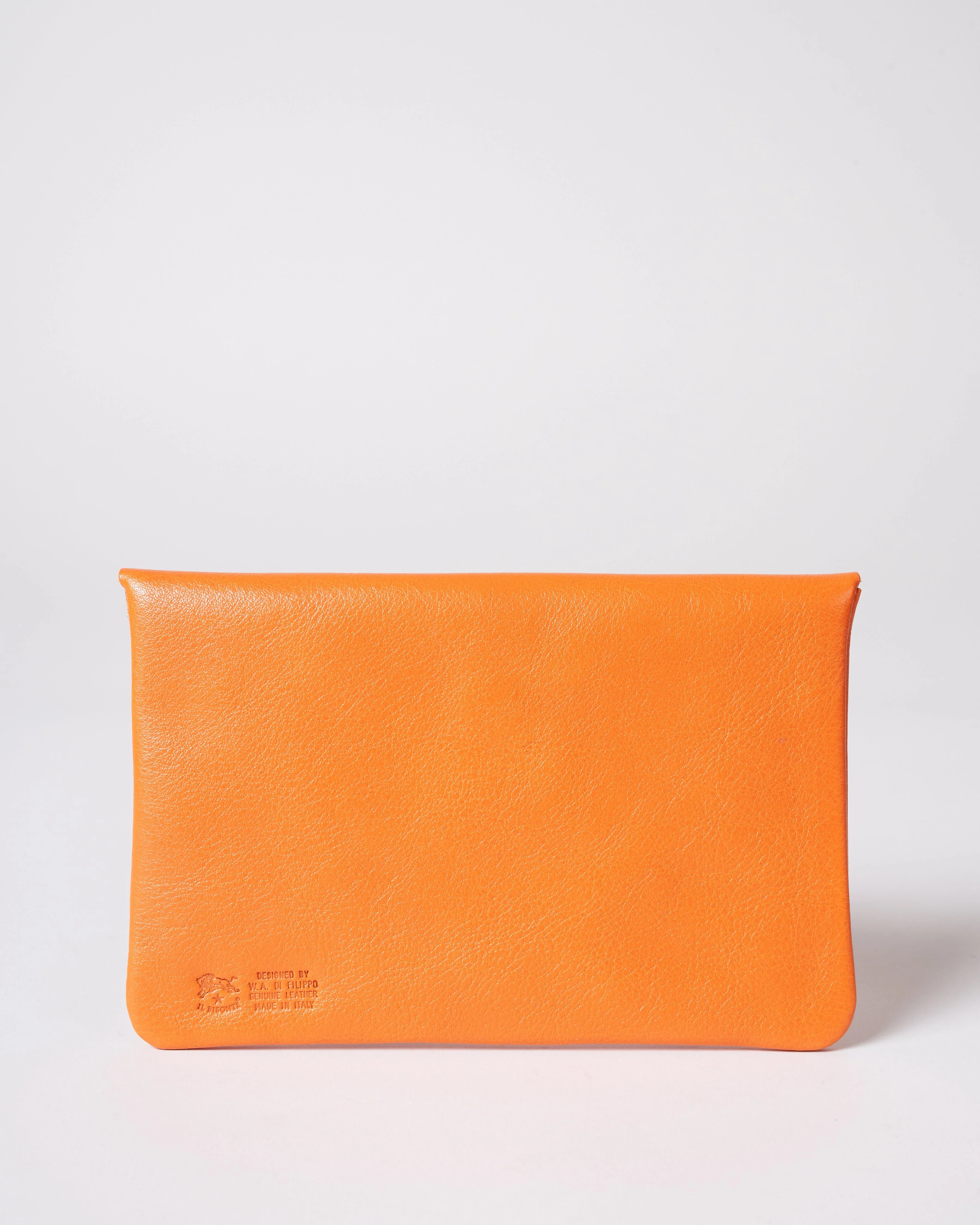cowhide envelope - orange - Image 2
