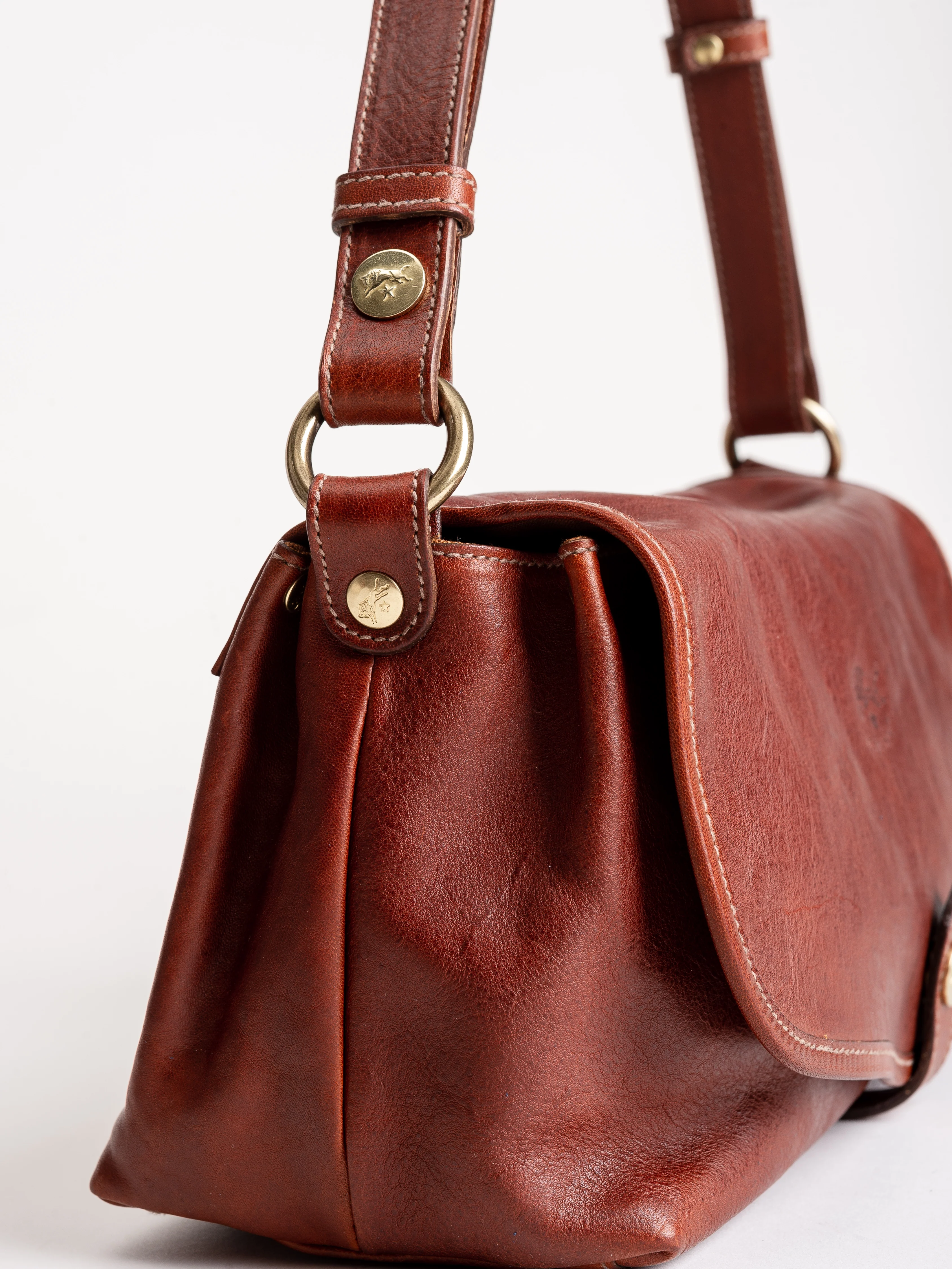 cowhide handbag - seppia - Image 3