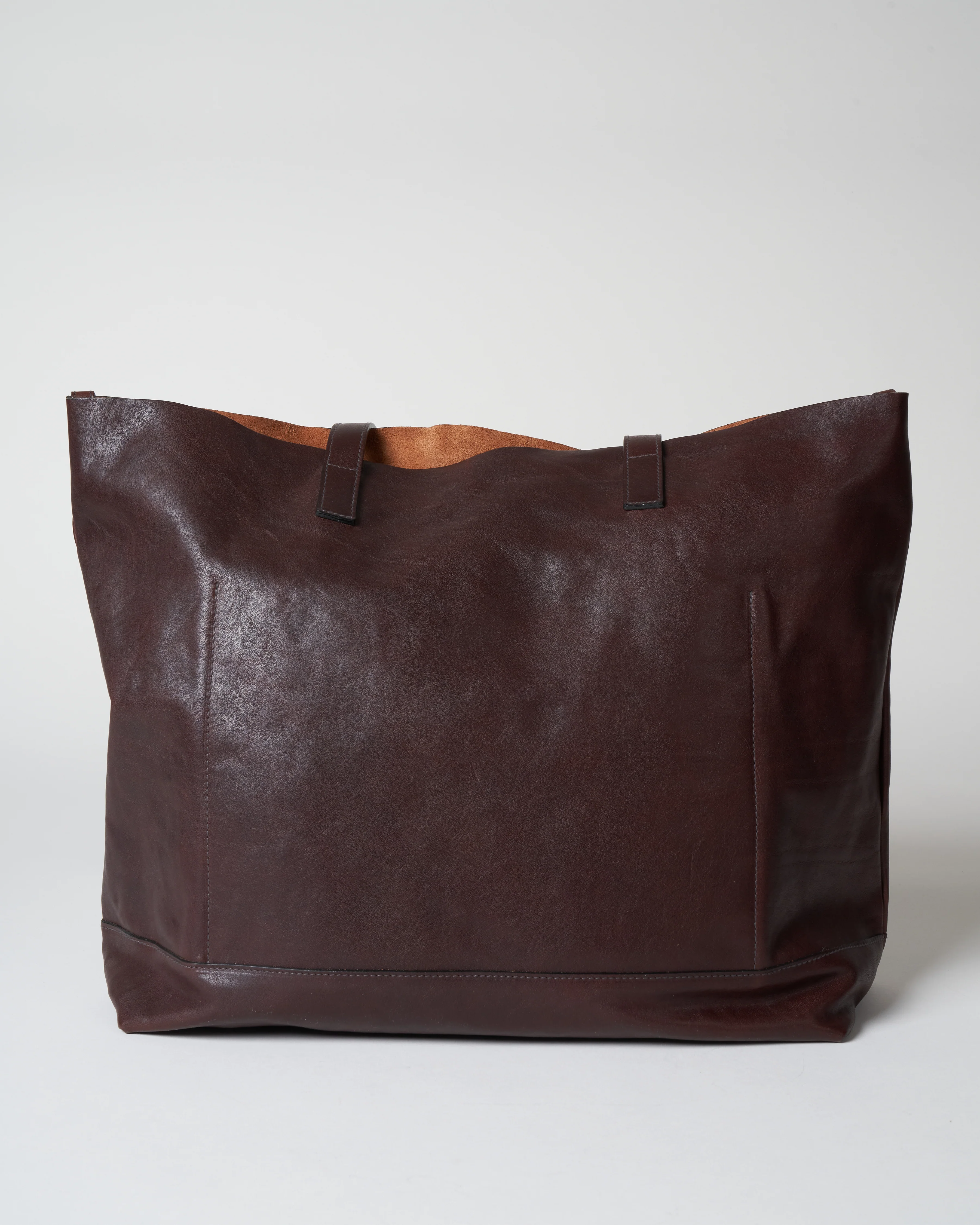 cowhide tote bag - t moro - Image 3