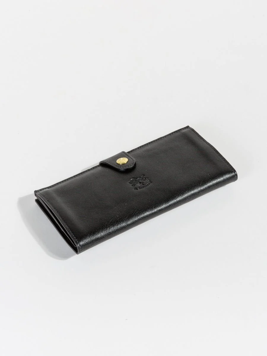cowhide wallet with snap - Image 2