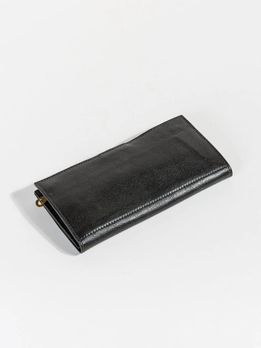 cowhide wallet with snap - Image 4