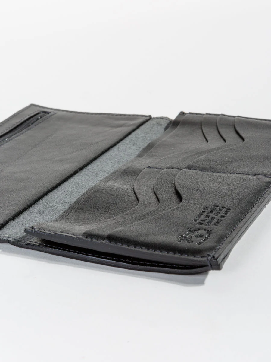 cowhide wallet with snap - Image 6