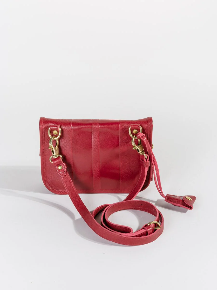 badia crossbody bag - red - Image 4