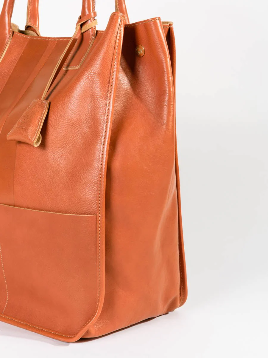 badia tote - caramel - Image 3