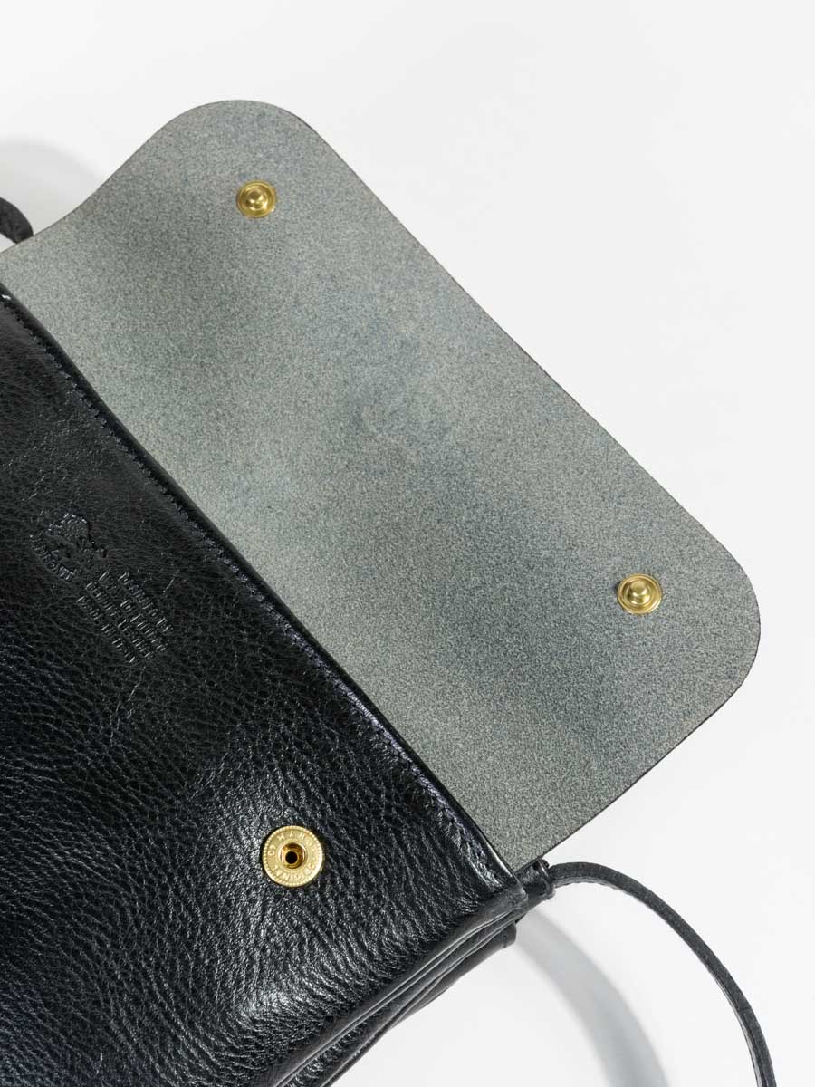 triple compartment crossbody - black - Image 7