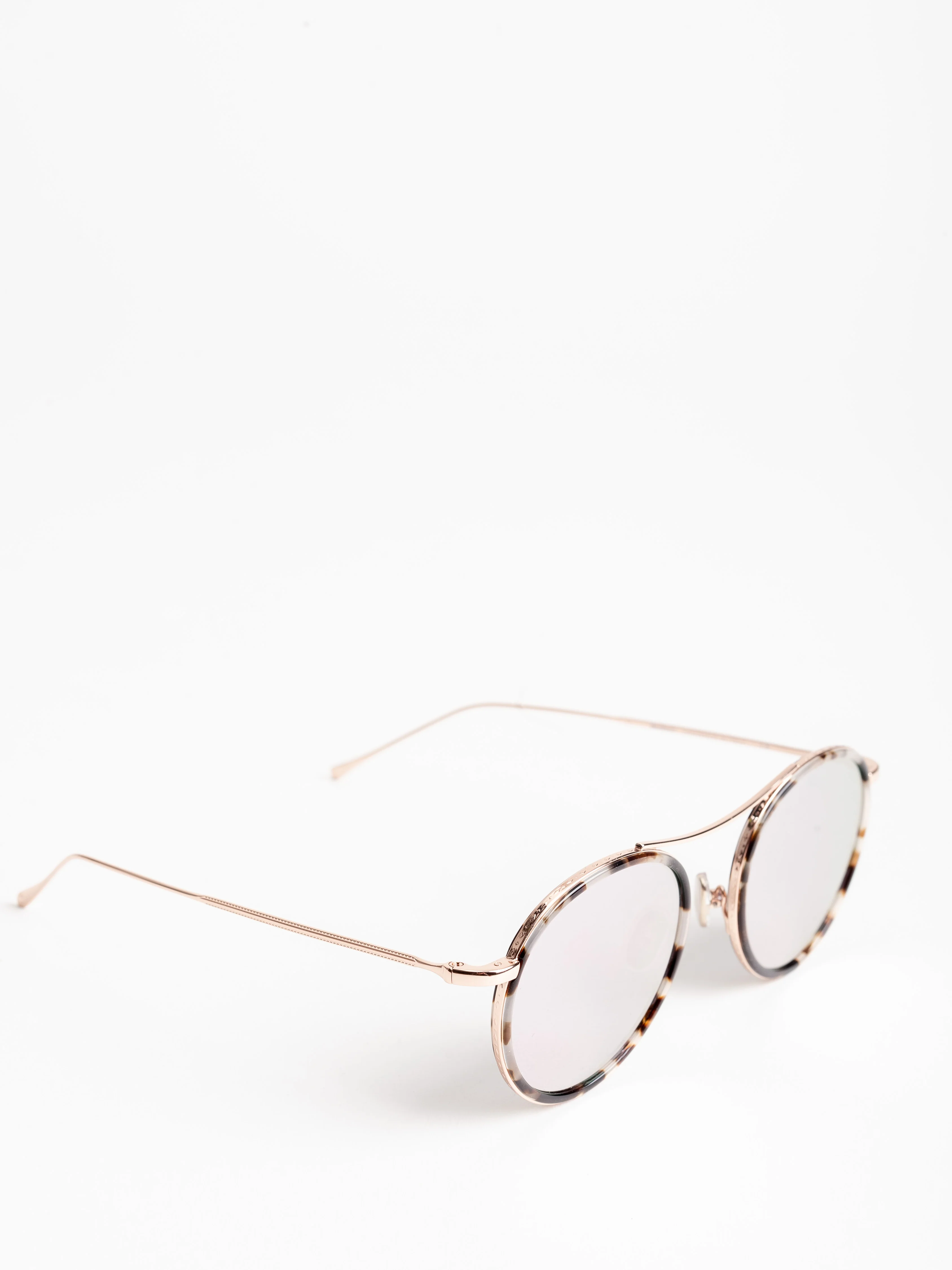 buena vista sunglasses - white tortoise/rose gold - Image 3