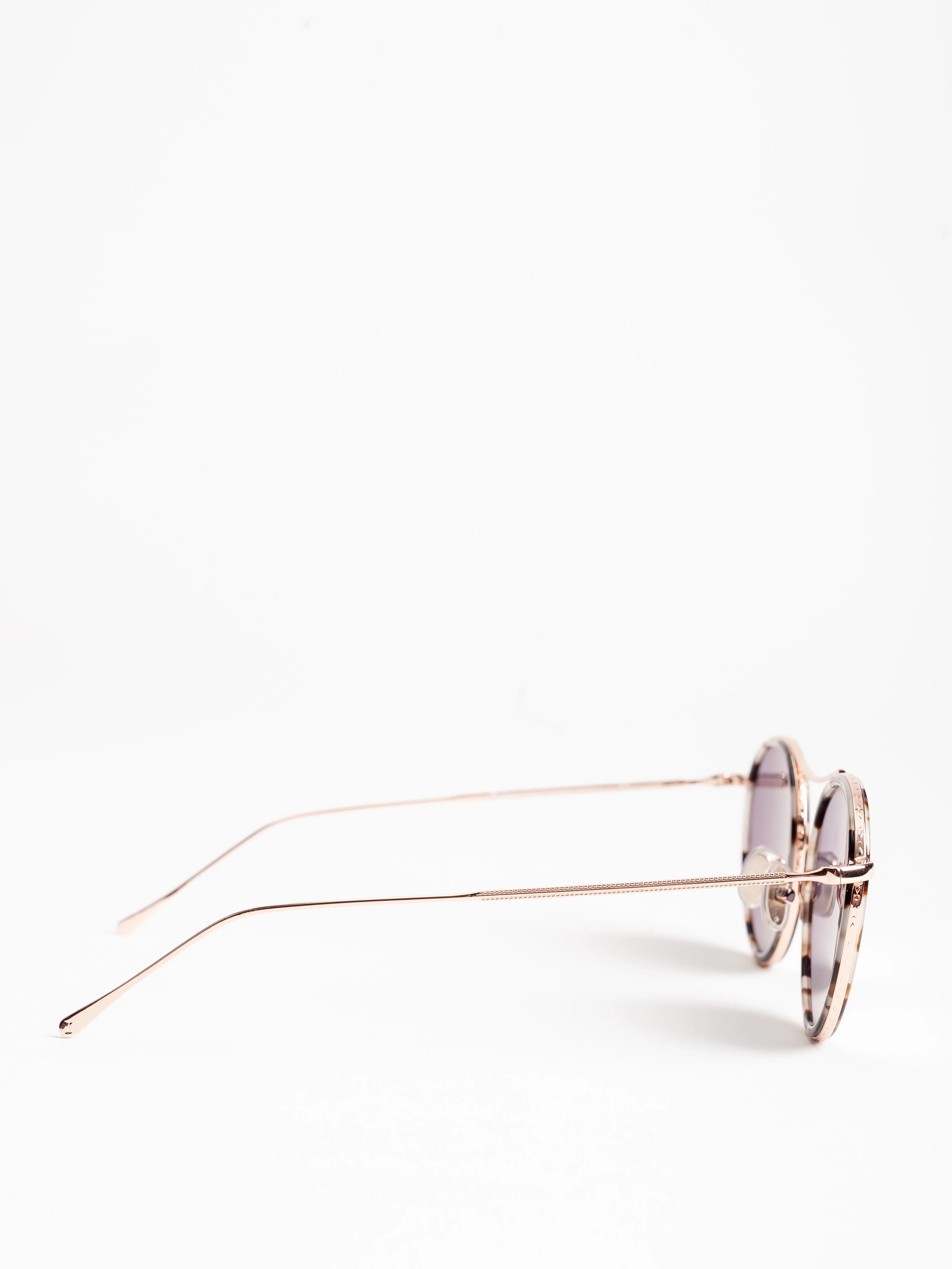 buena vista sunglasses - white tortoise/rose gold - Image 4