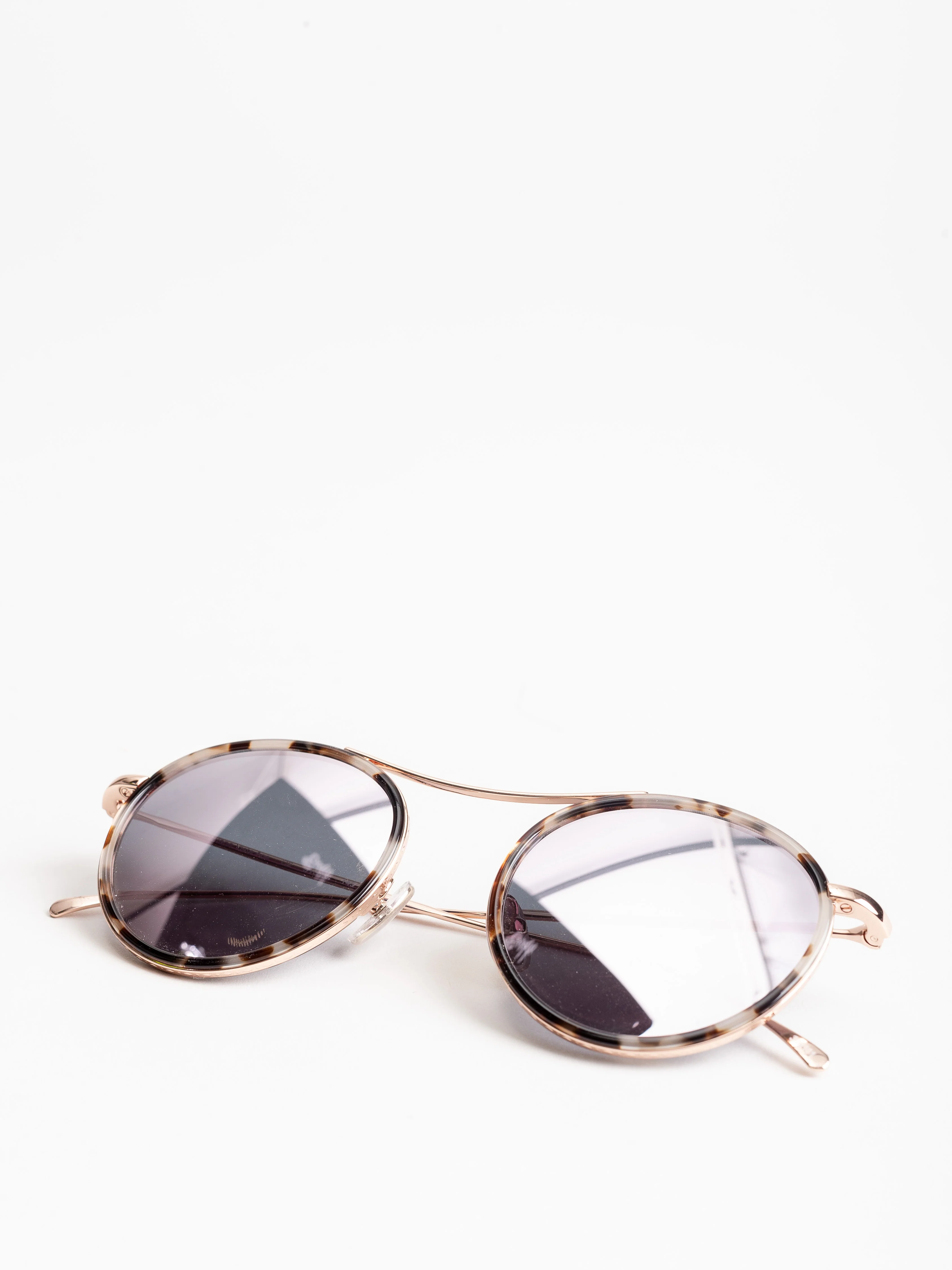 buena vista sunglasses - white tortoise/rose gold - Image 6