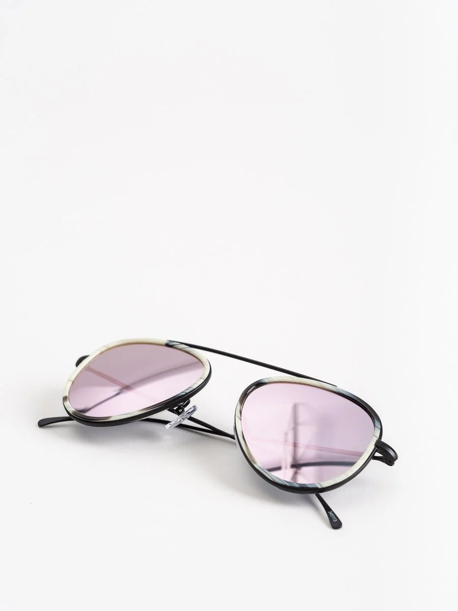 dorchester sunglasses - horn/gunmetal - Image 5