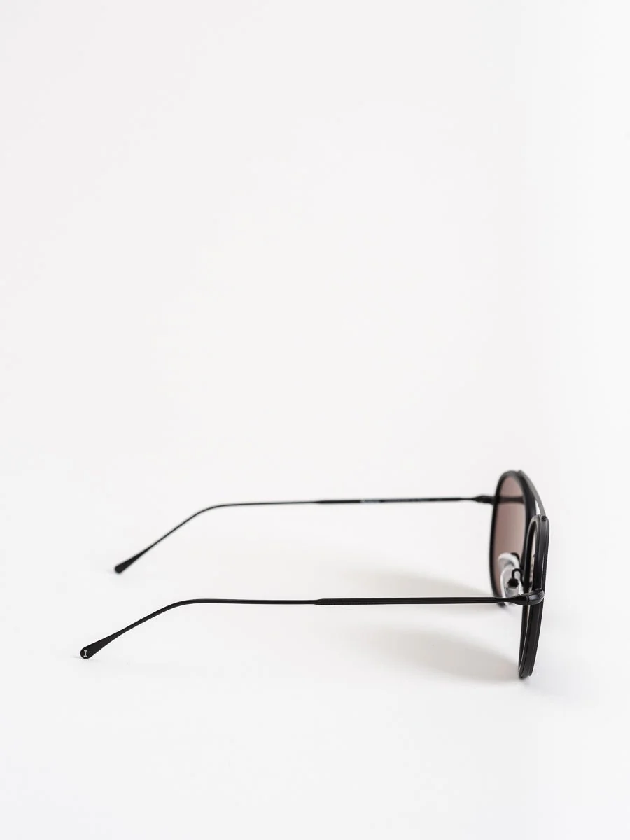 dorchester sunglasses - matte black - Image 3