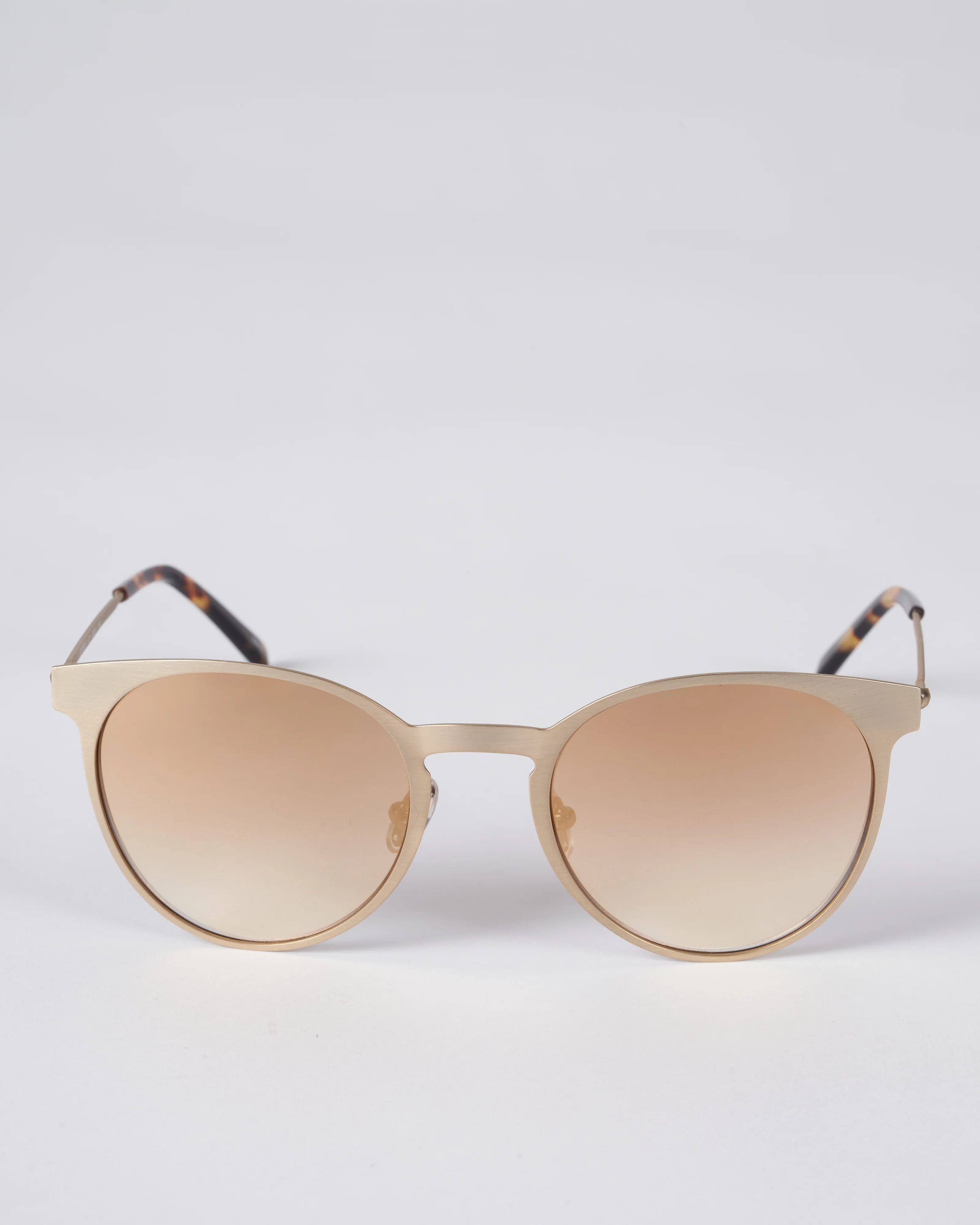 le steel ii sunglasses - gold with gold mirror gradient - Image 5