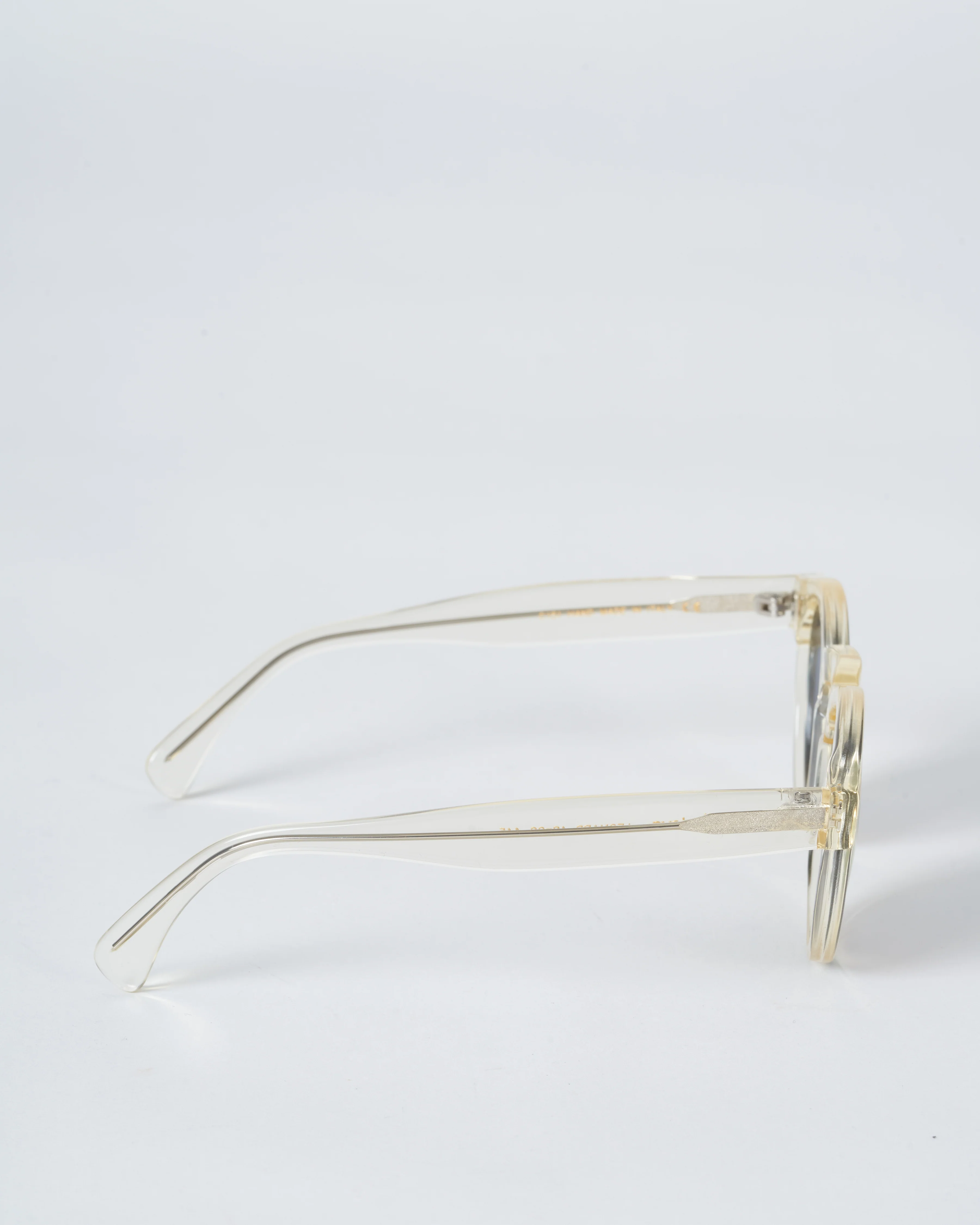 leonard sunglasses - champagne with rose mirror - Image 2