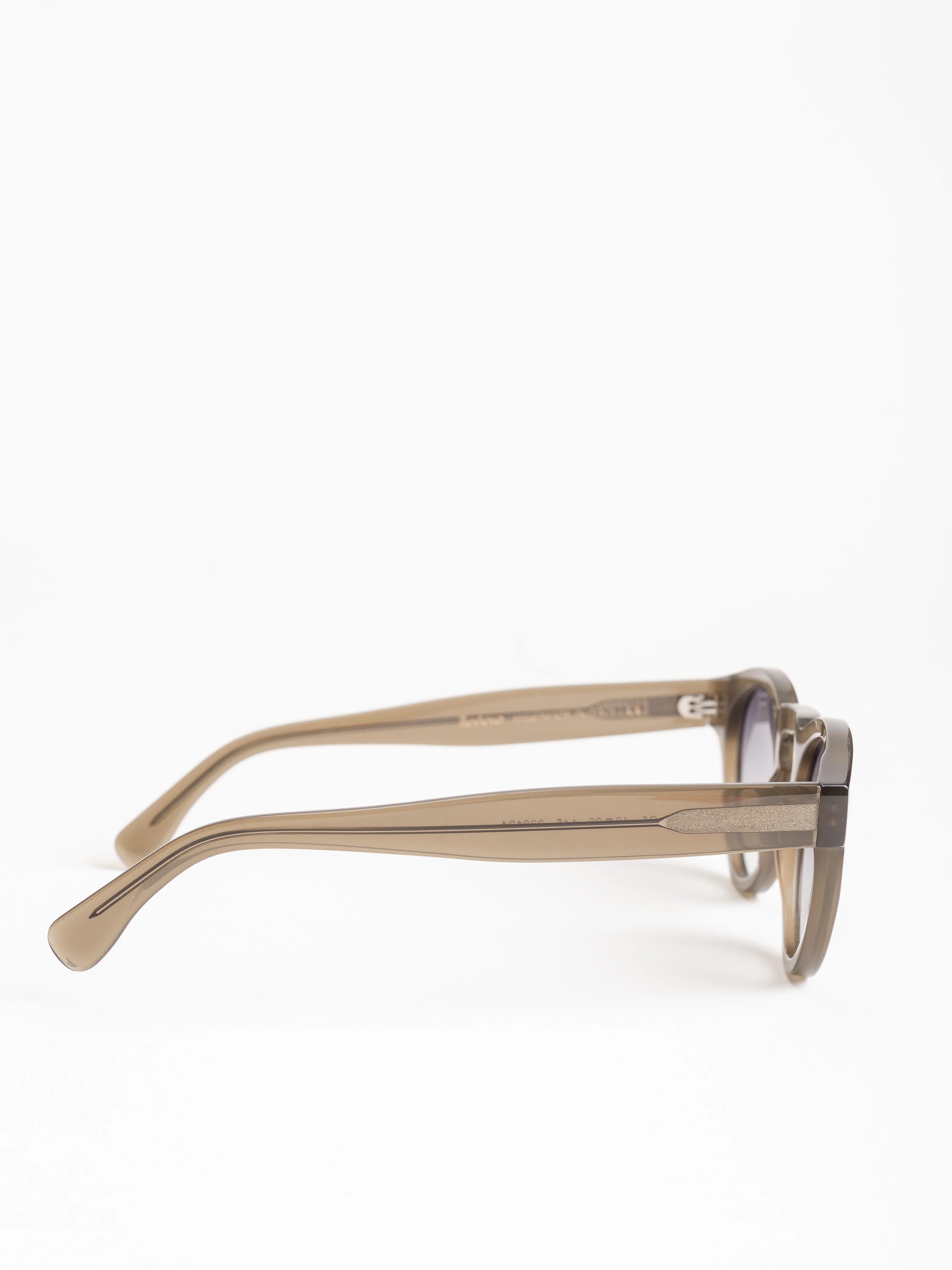leonard sunglasses - olive with grey gradient - Image 3