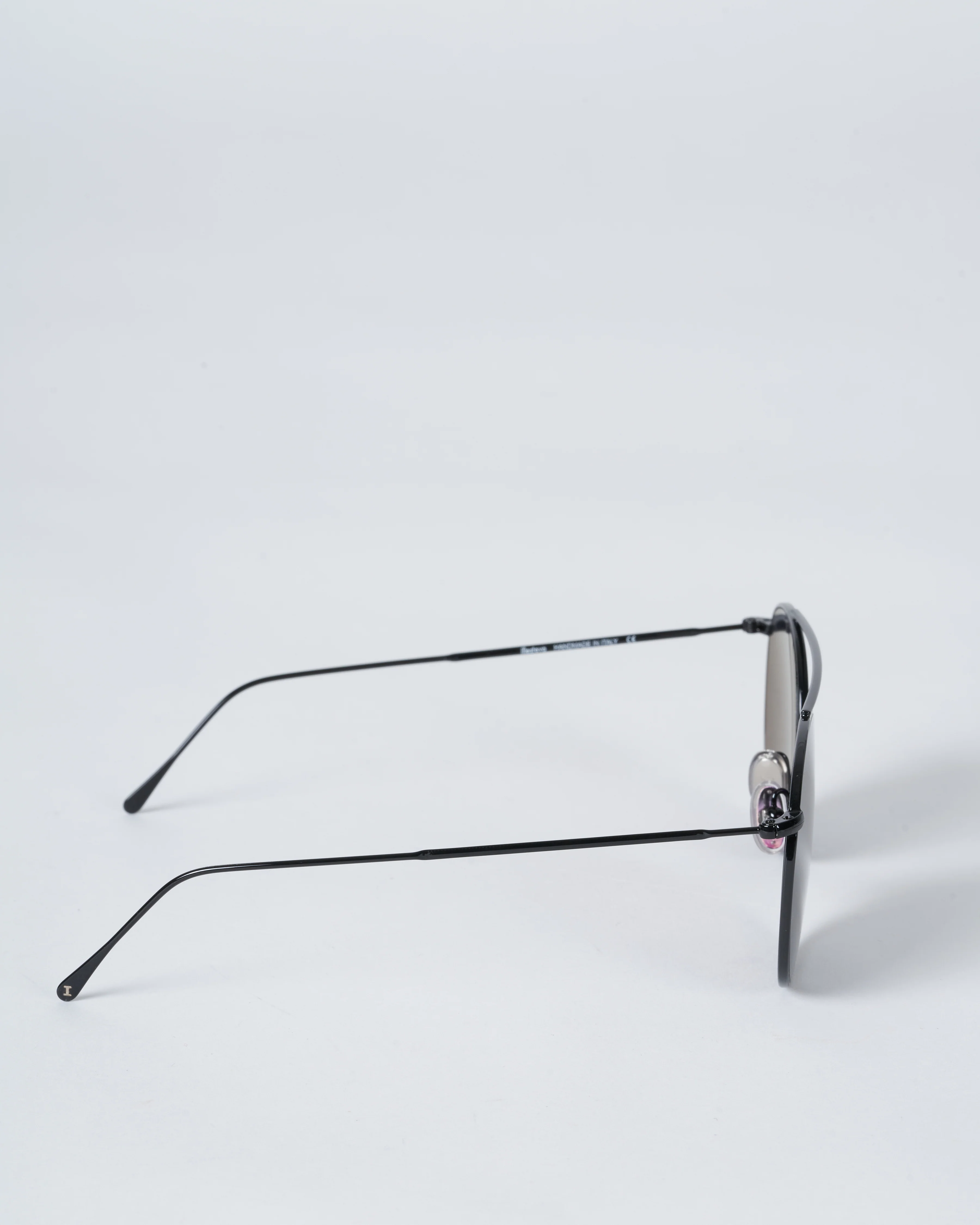 mykonos ii sunglasses - grey with grey flat lenses - Image 2