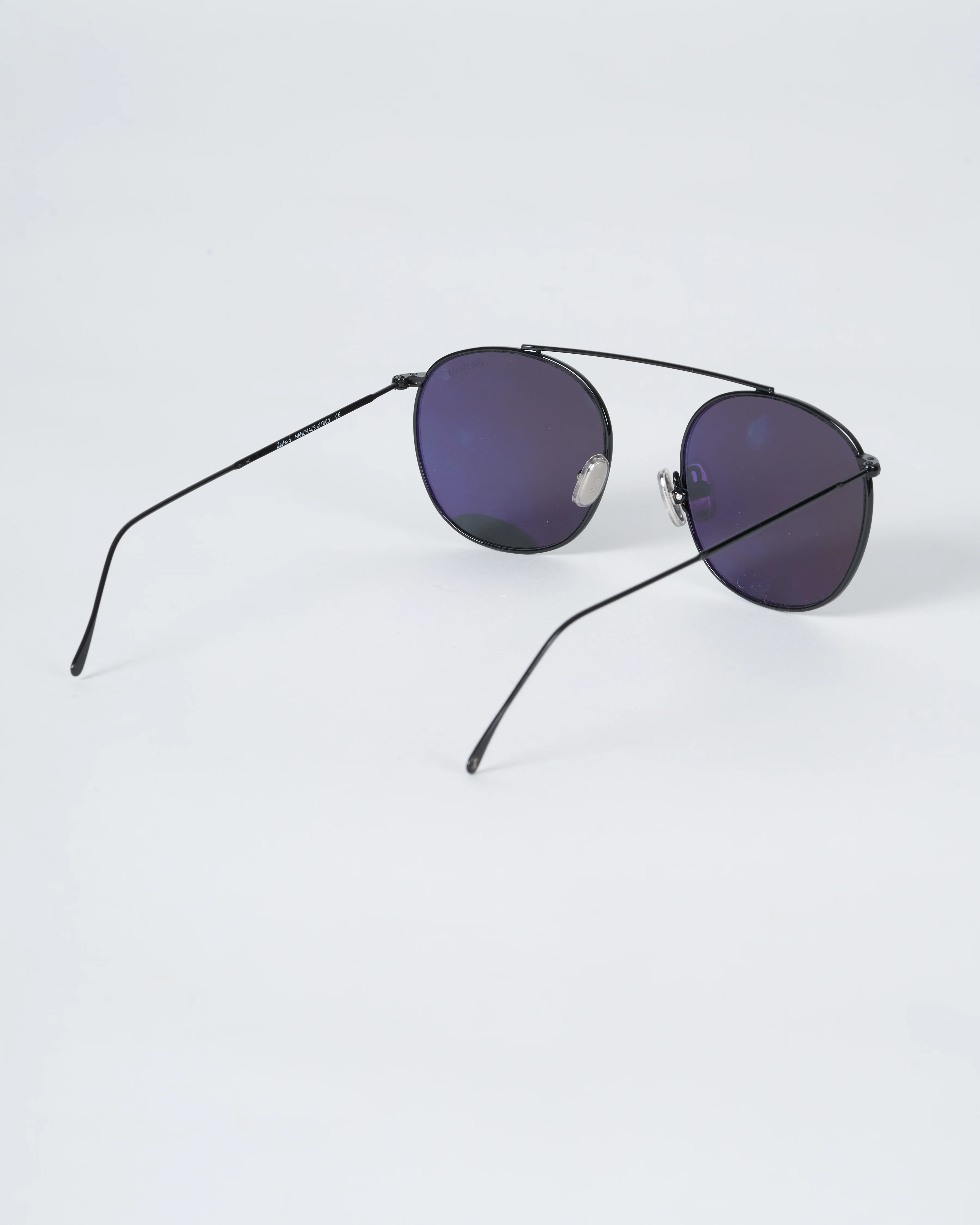 mykonos ii sunglasses - grey with grey flat lenses - Image 3