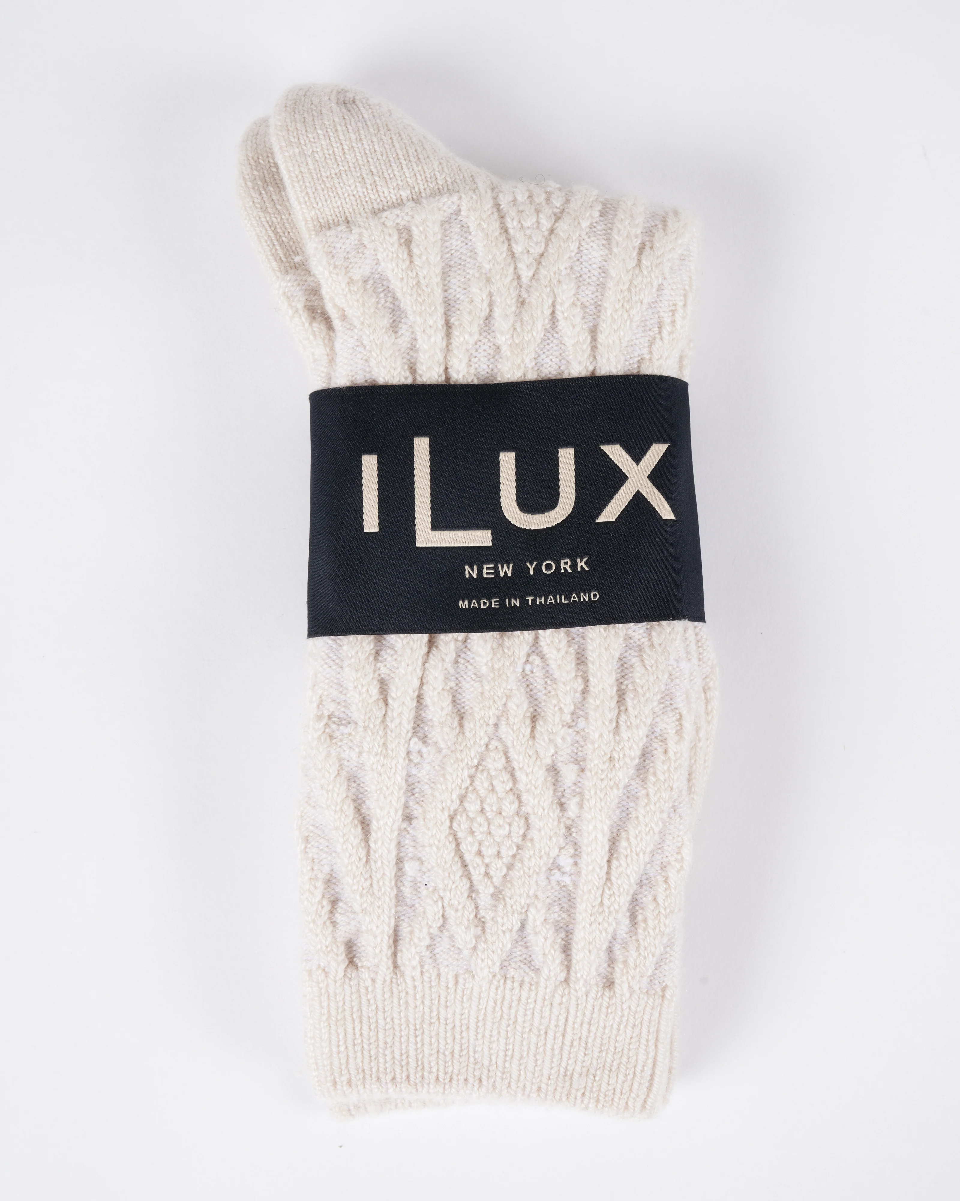 1608 demi socks - cream
