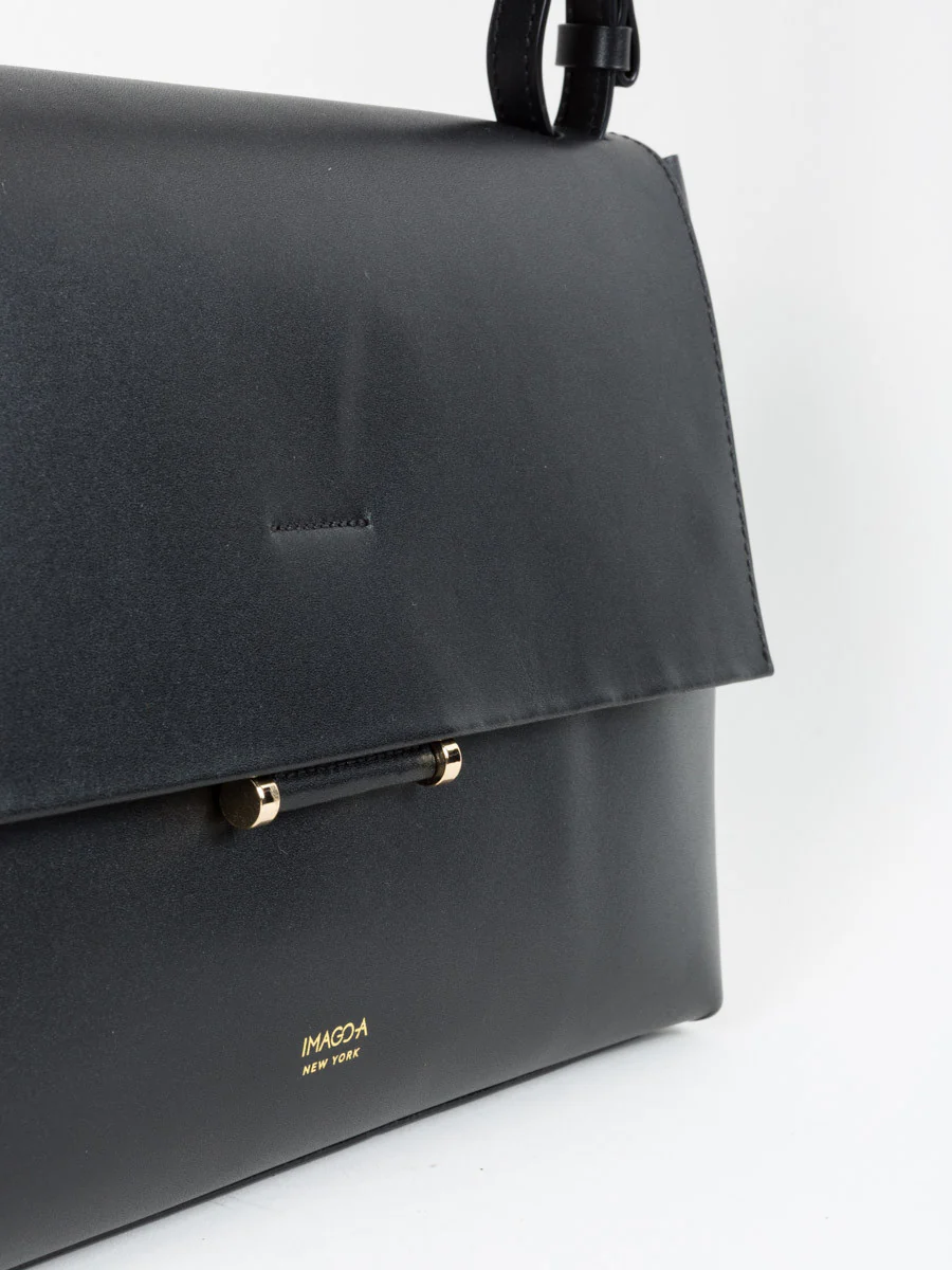 carre baguette bag - black - Image 5