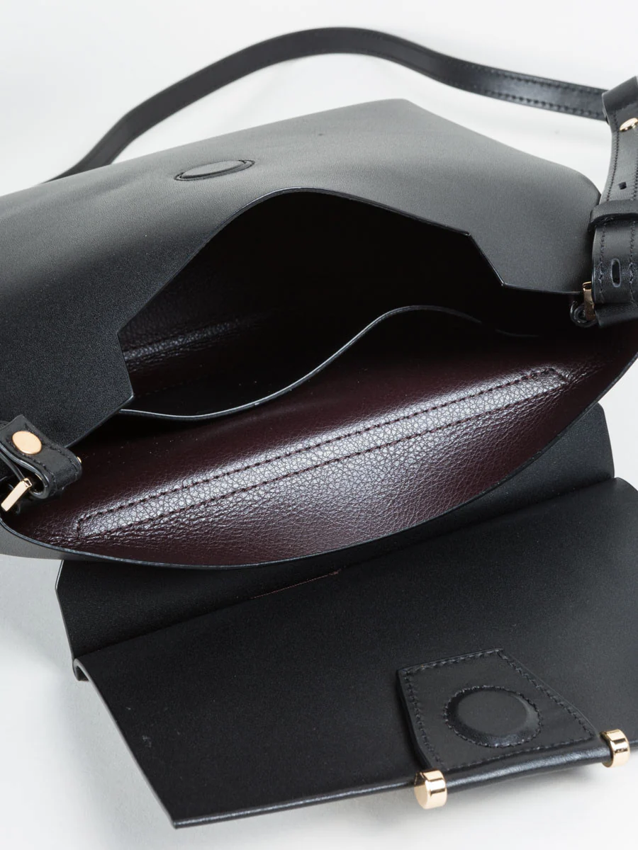 carre shoulder bag - black - Image 5