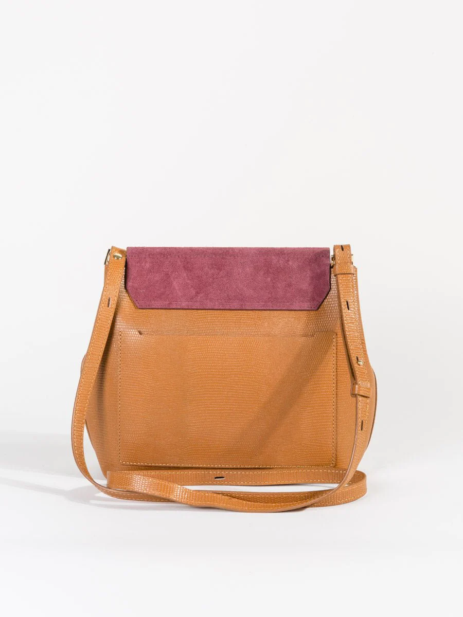 carre shoulder bag - raspberry multi - Image 2