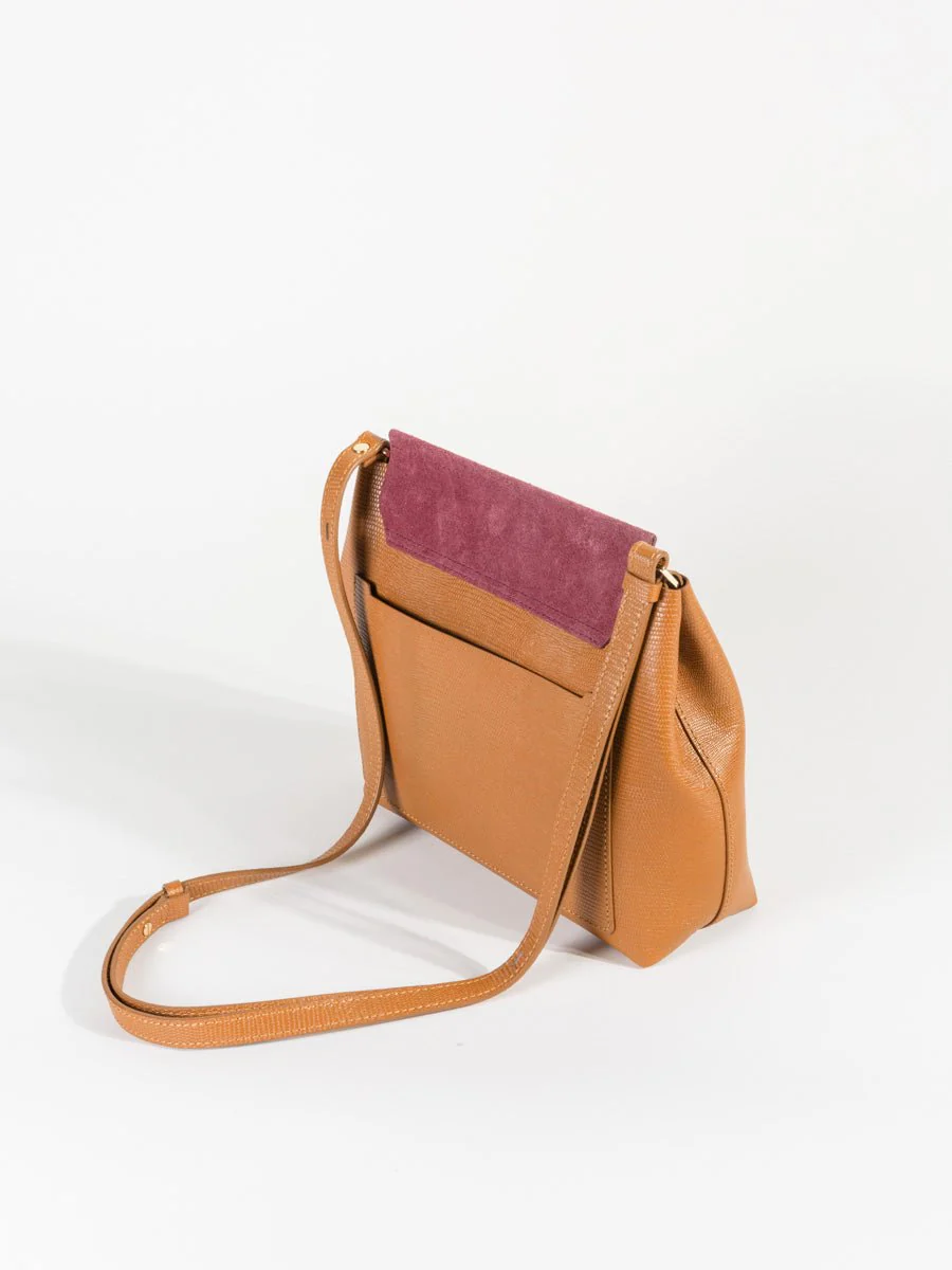 carre shoulder bag - raspberry multi - Image 4