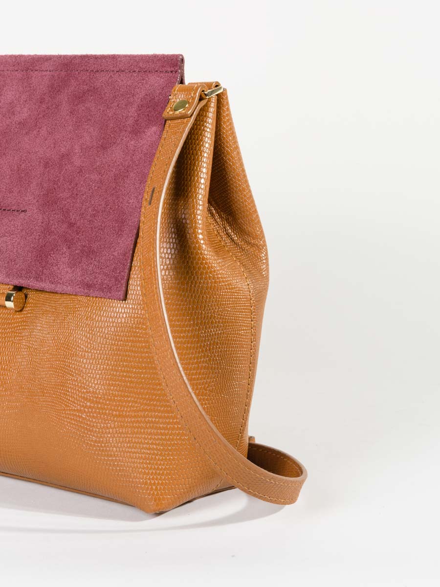 carre shoulder bag - raspberry multi - Image 5