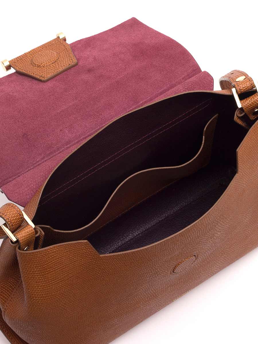 carre shoulder bag - raspberry multi - Image 6