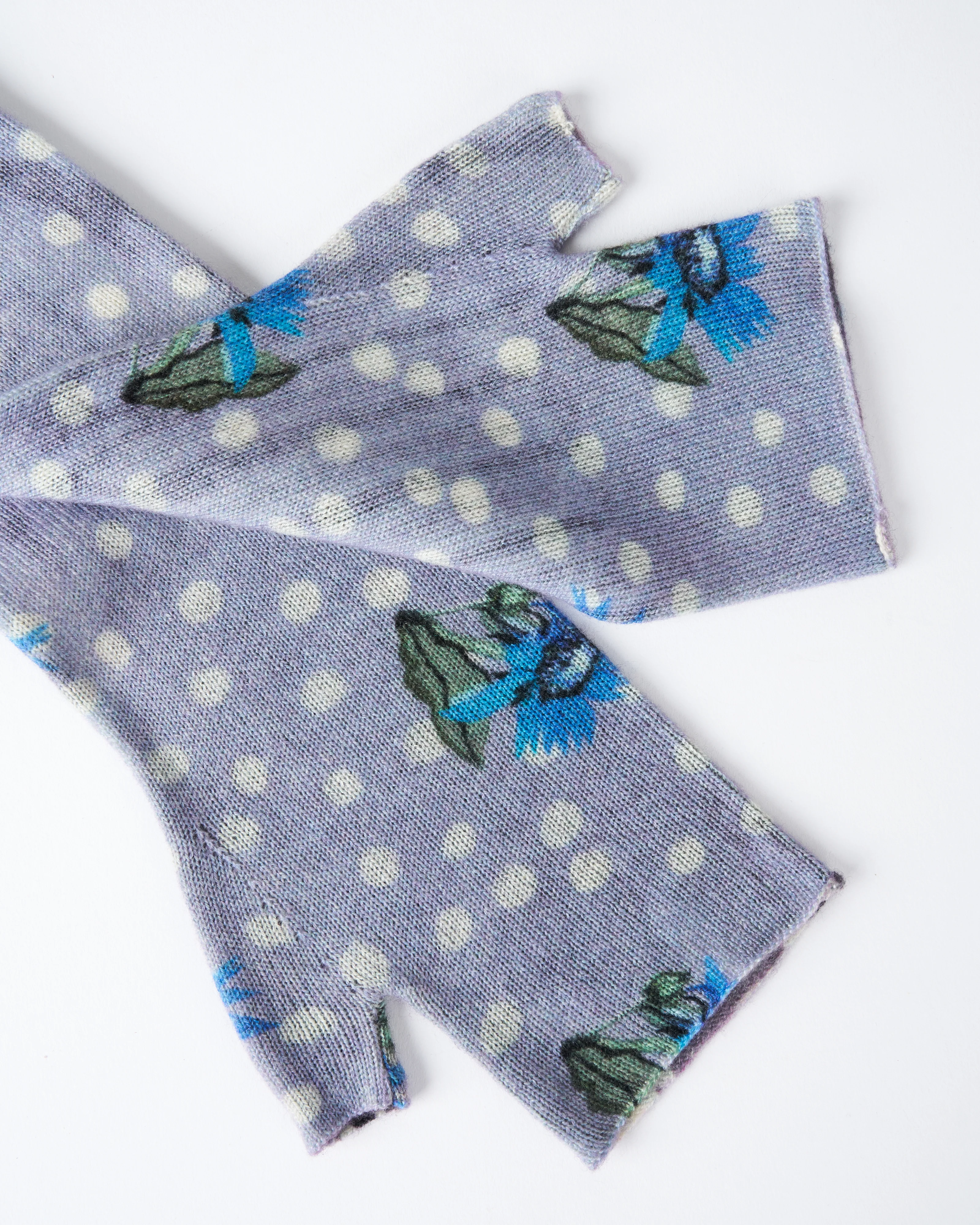 arm warmers - grey abstract - Image 2