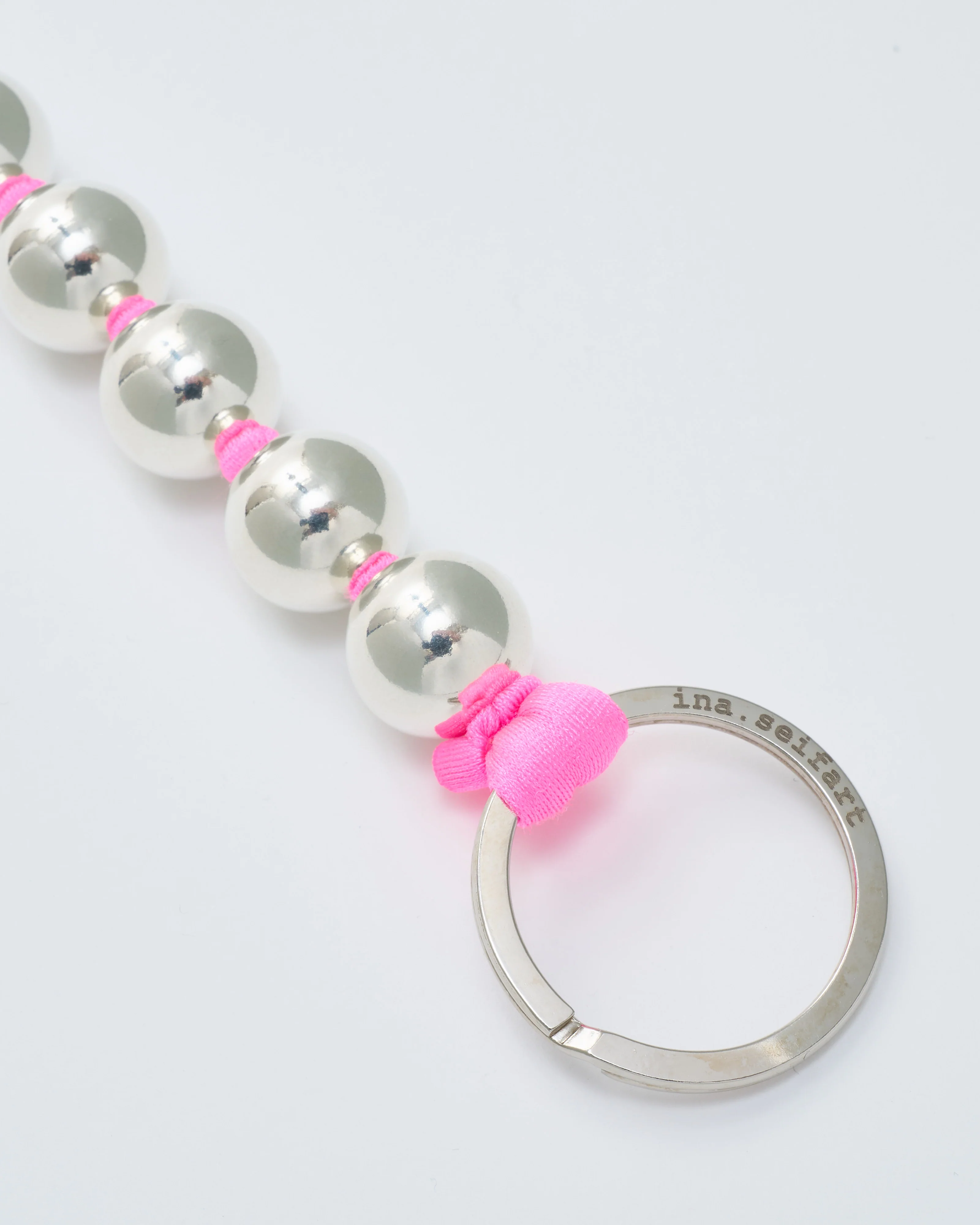 big short silver keyholder - Image 3