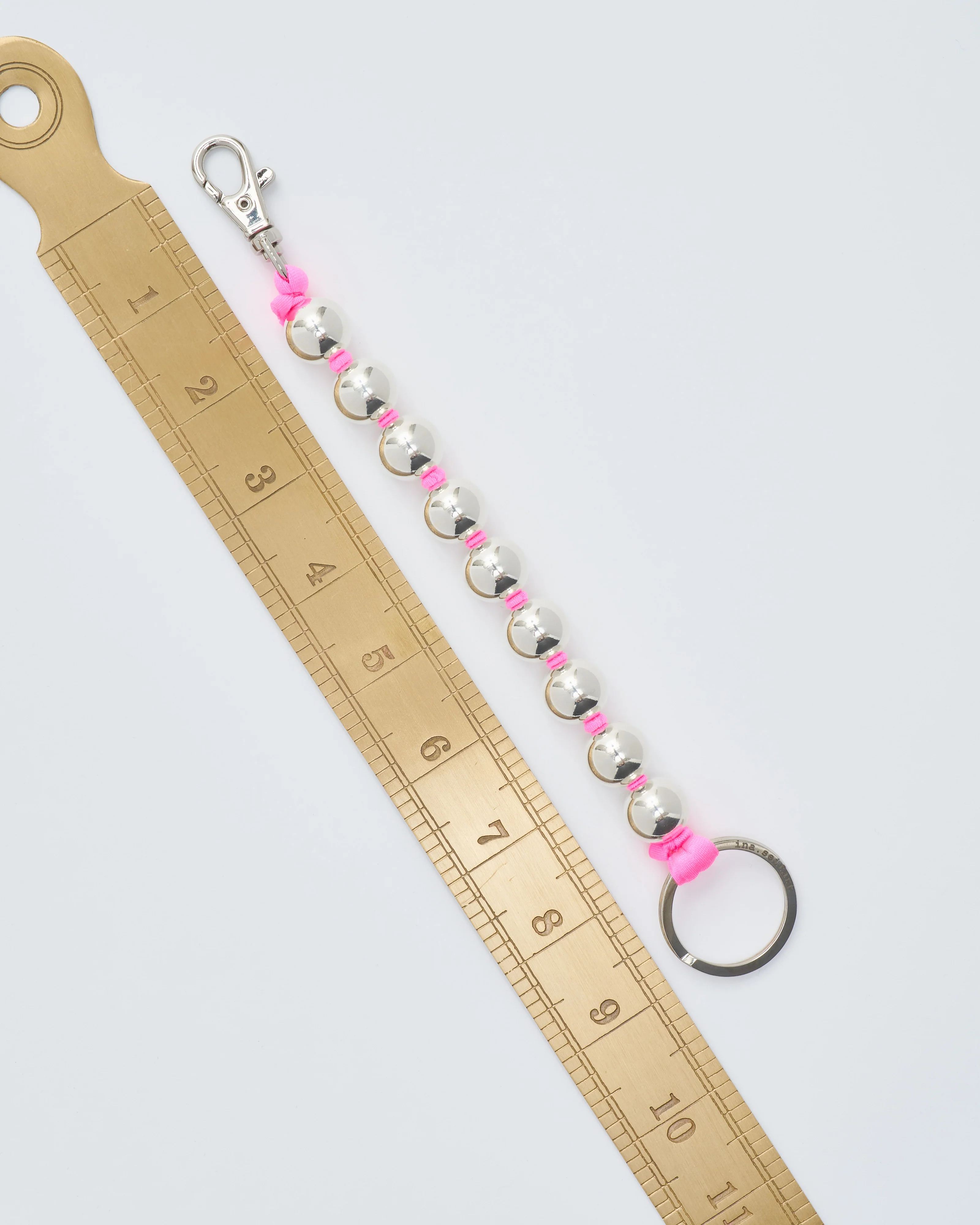 big short silver keyholder - Image 9