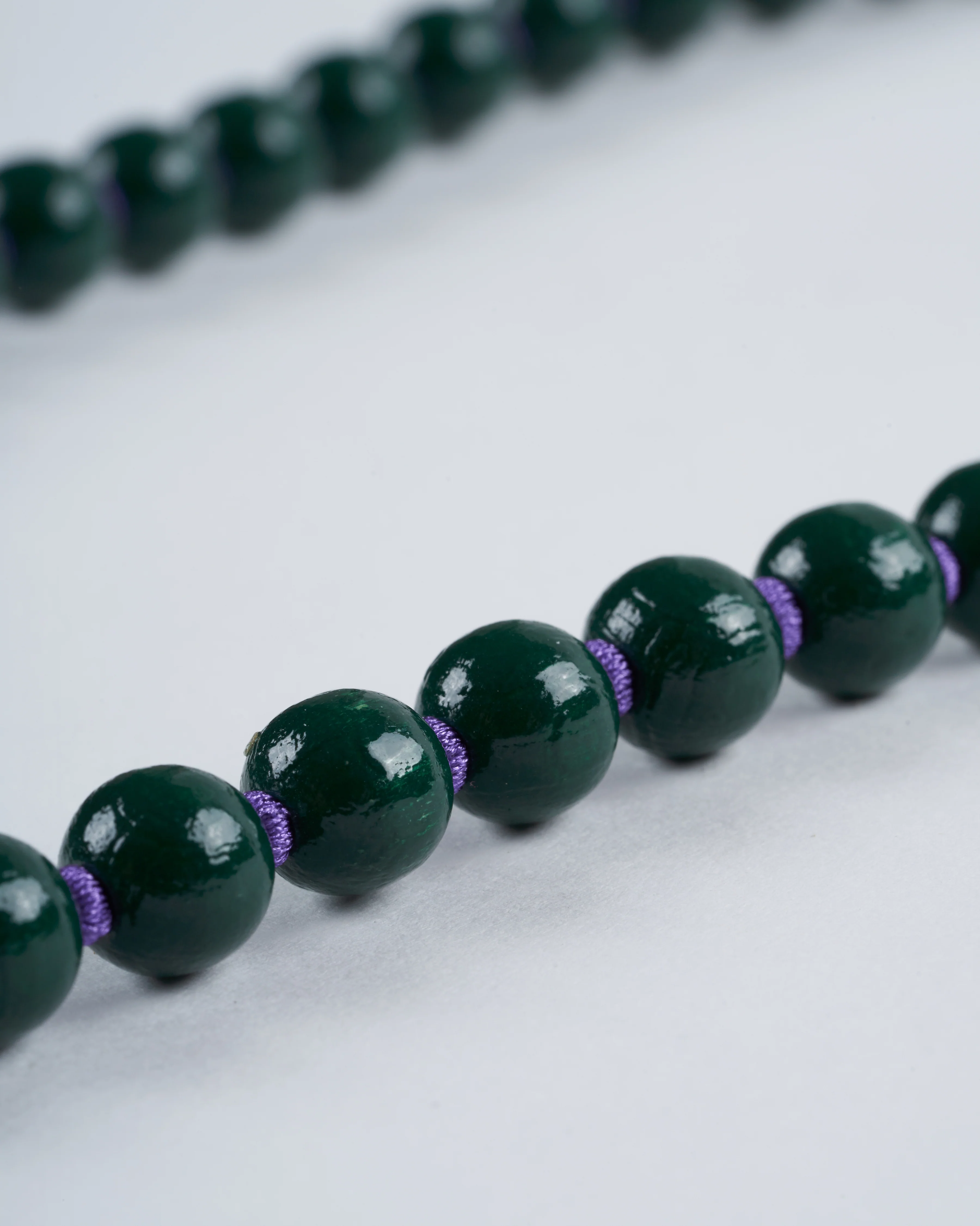 long keyholder - dark green + purple - Image 3